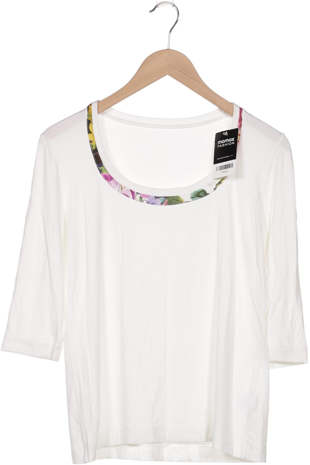 

Riani Damen Langarmshirt, weiß, Gr. 42
