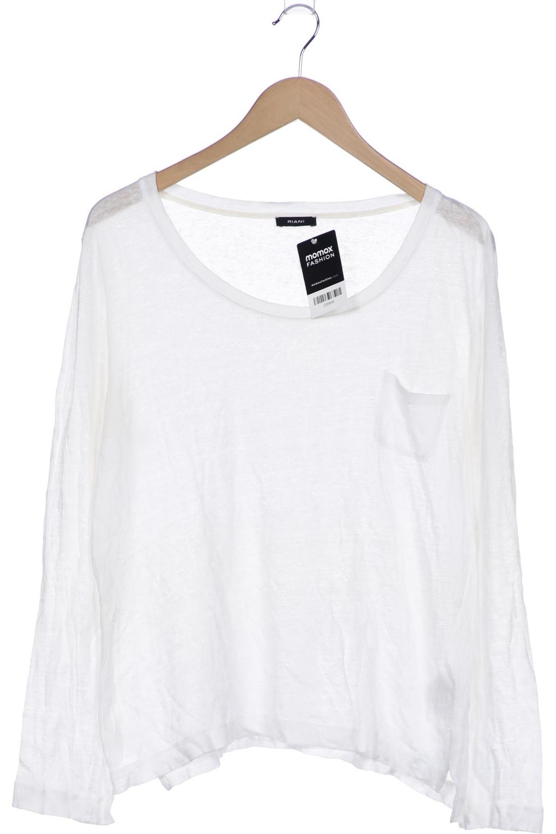 

Riani Damen Langarmshirt, weiß, Gr. 42