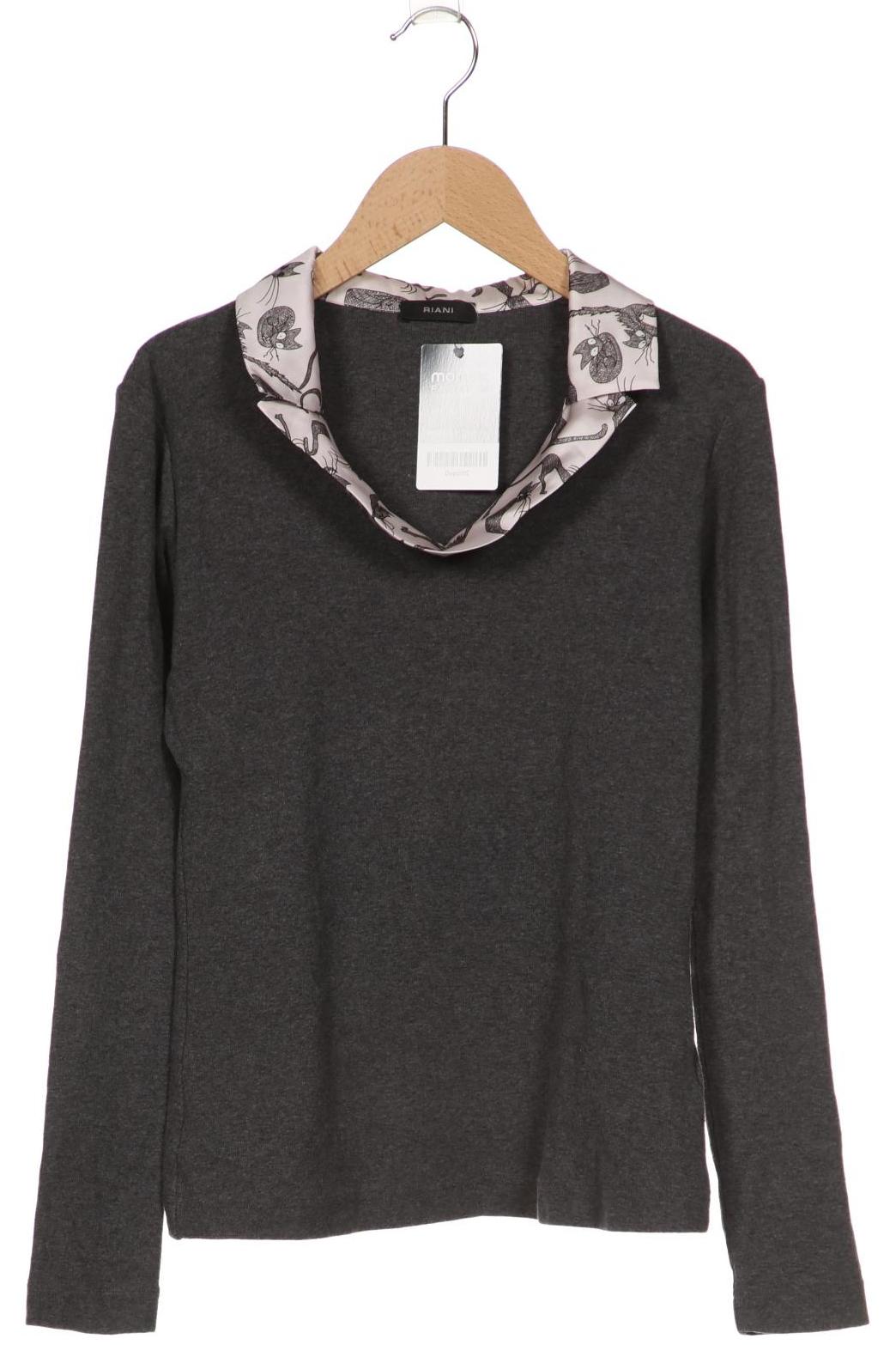 

Riani Damen Langarmshirt, grau, Gr. 36