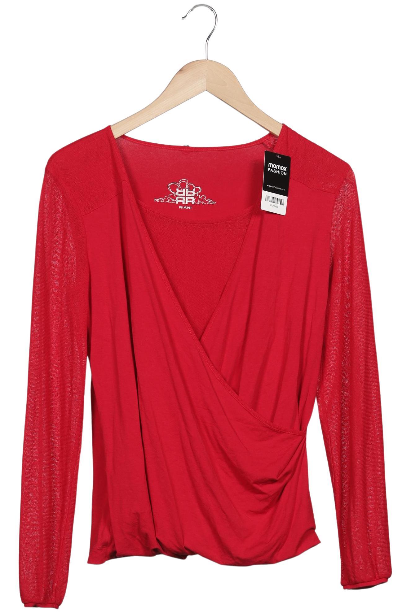 

Riani Damen Langarmshirt, rot, Gr. 36
