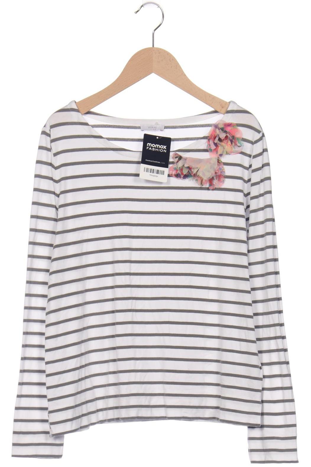 

Riani Damen Langarmshirt, weiß, Gr. 36