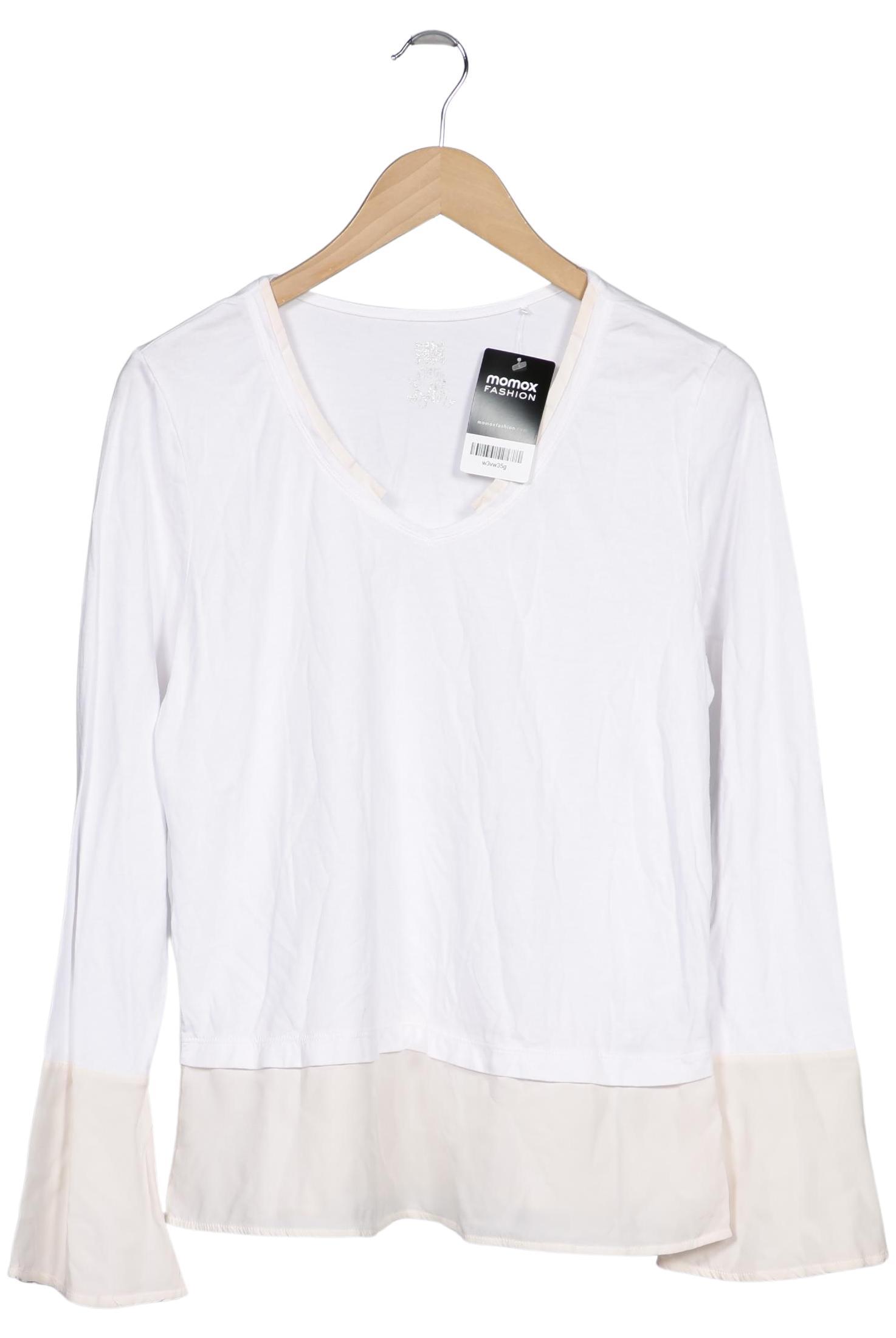 

Riani Damen Langarmshirt, weiß, Gr. 40