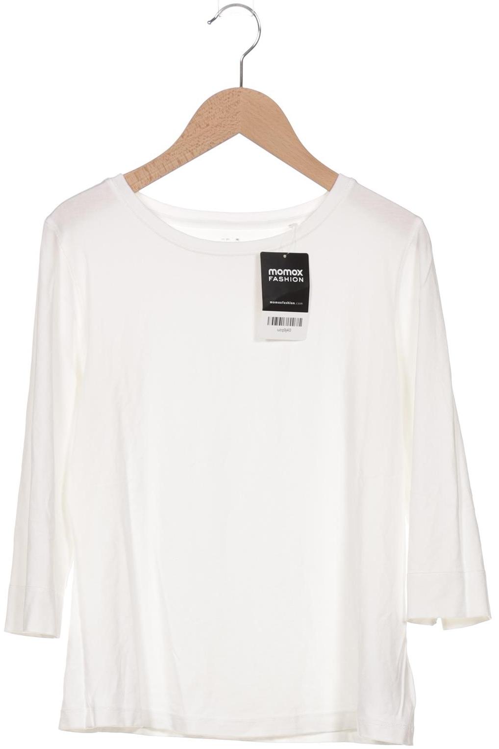 

Riani Damen Langarmshirt, weiß, Gr. 36