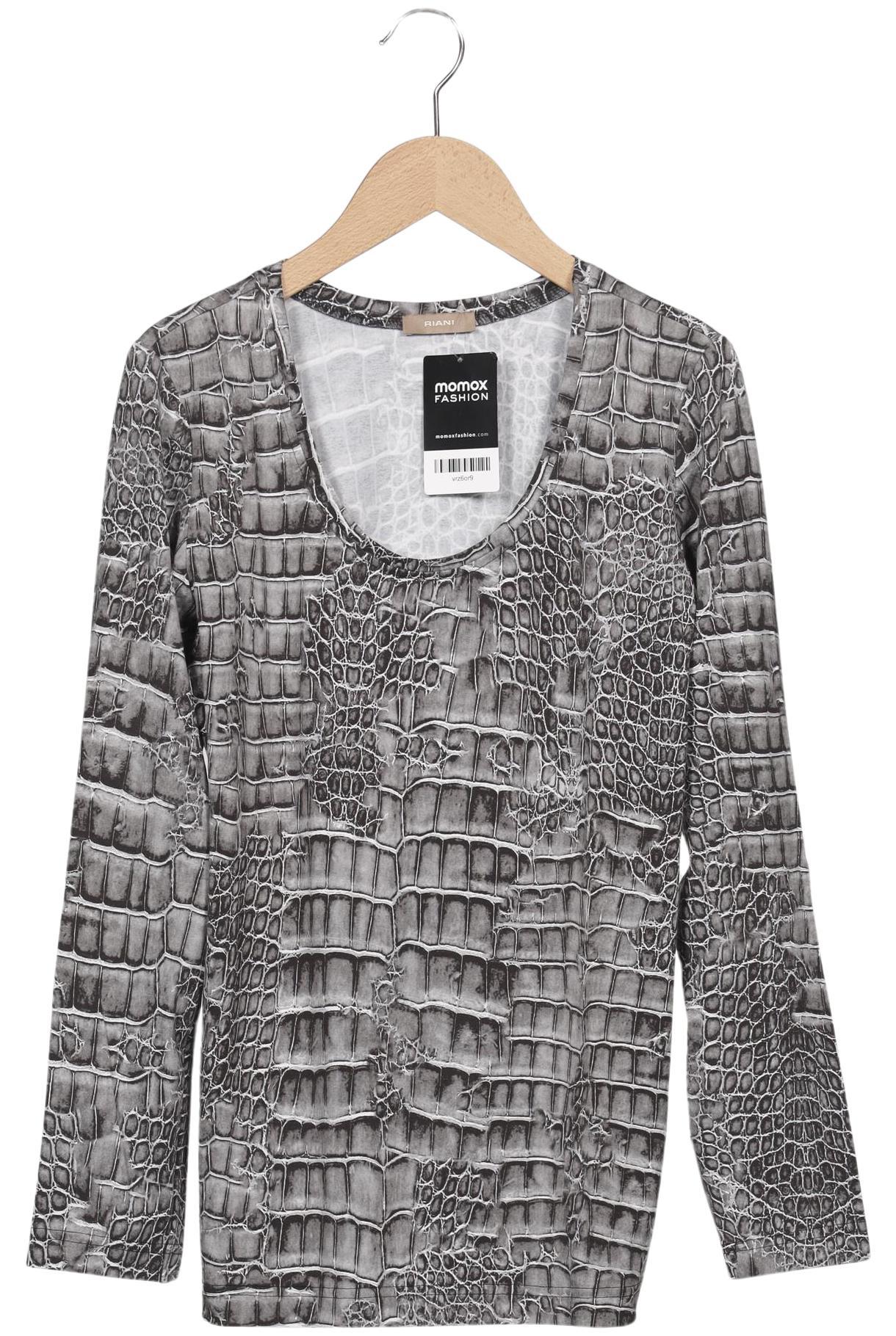 

Riani Damen Langarmshirt, grau, Gr. 38