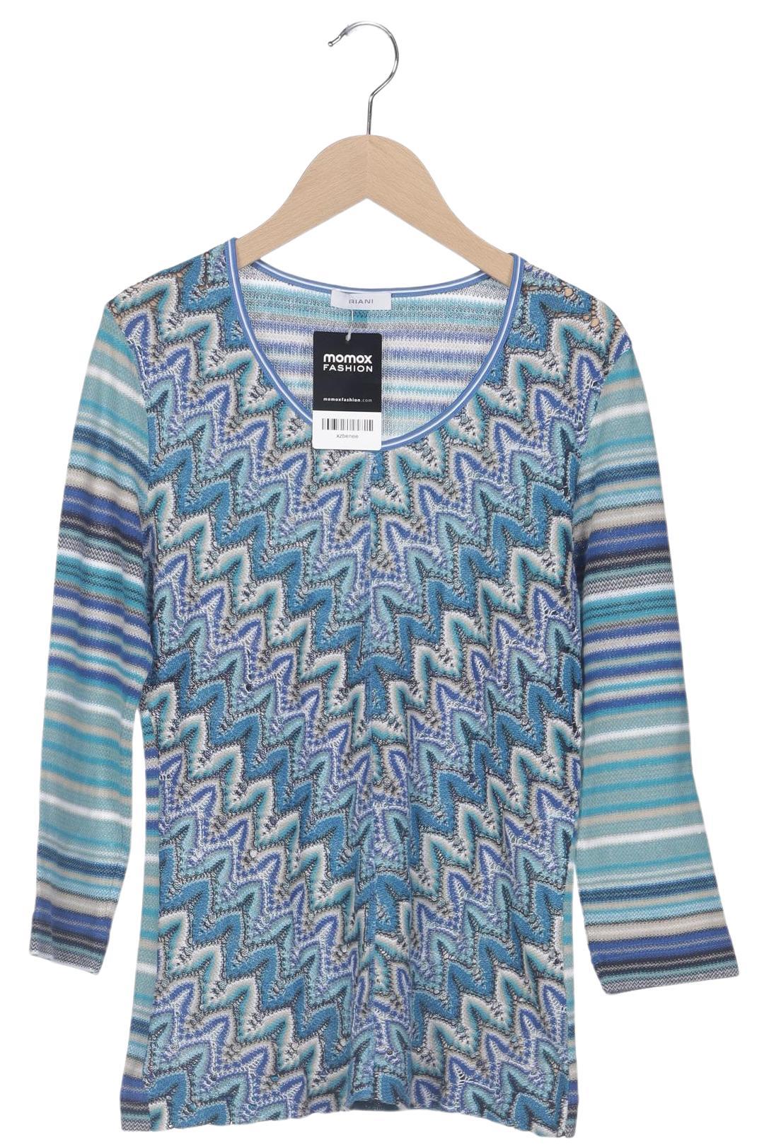 

Riani Damen Langarmshirt, blau, Gr. 38