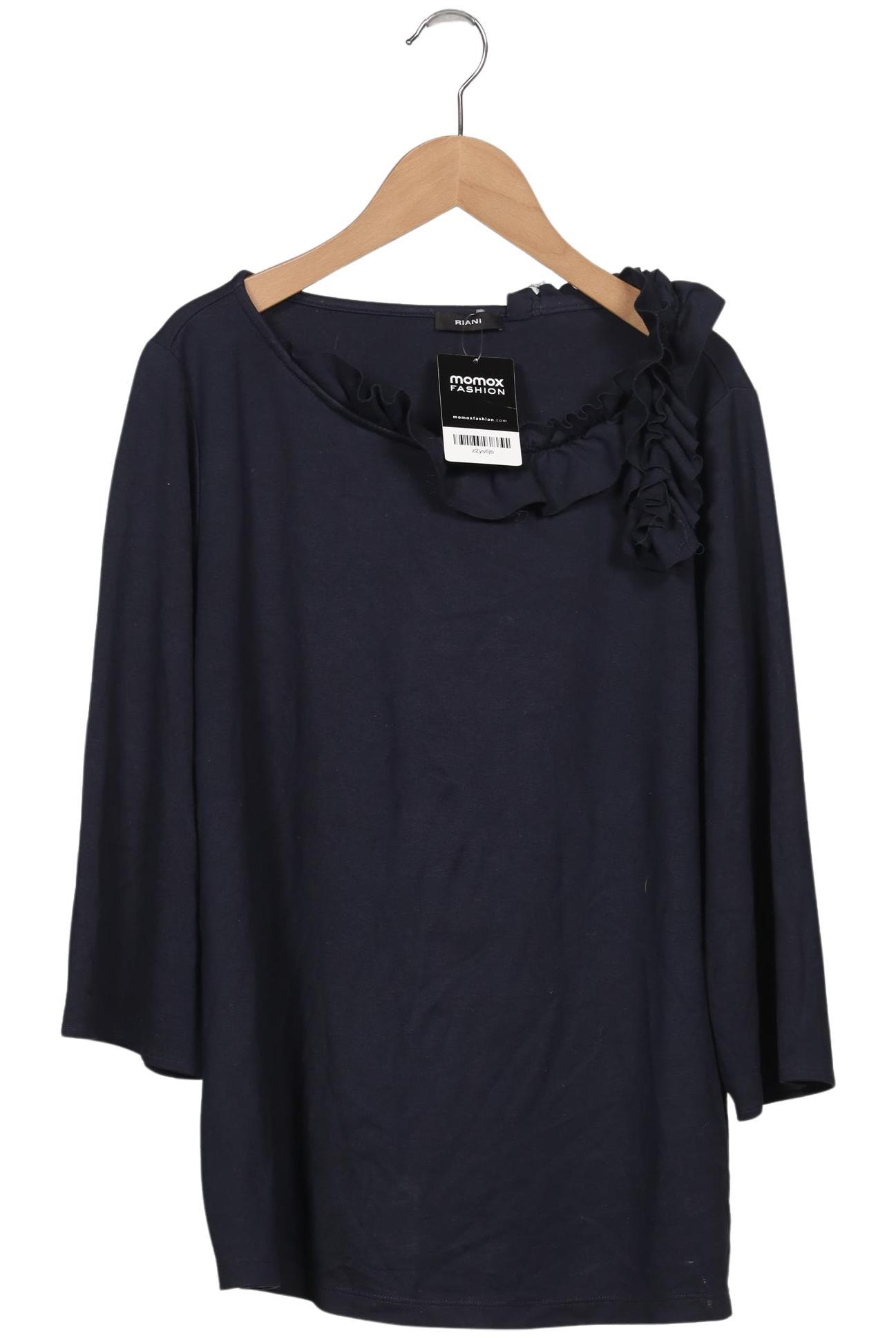 

Riani Damen Langarmshirt, marineblau, Gr. 44