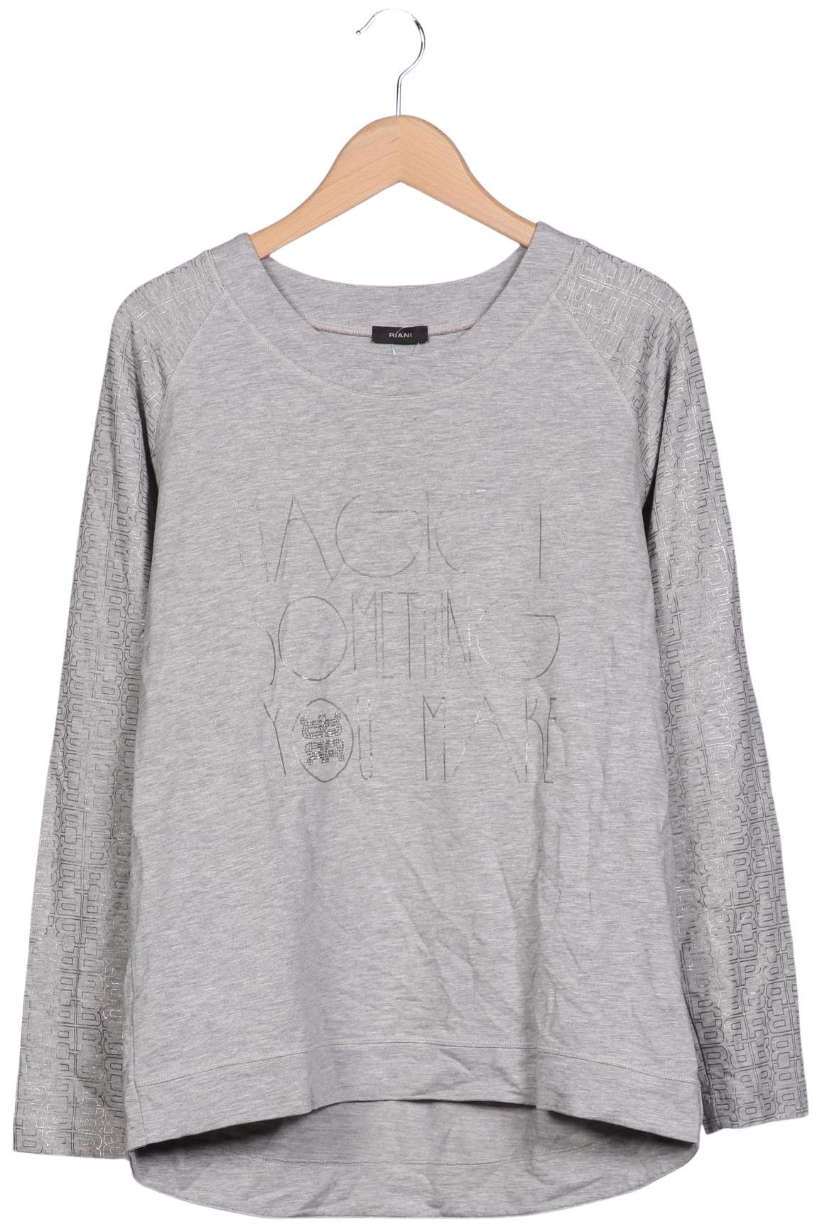 

Riani Damen Langarmshirt, grau, Gr. 38