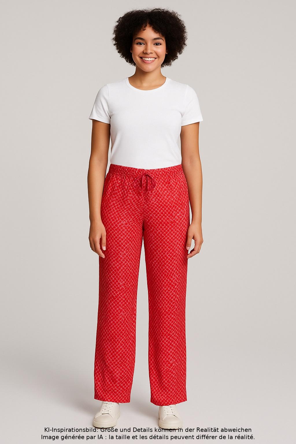 

Riani Damen Stoffhose, rot, Gr. 40