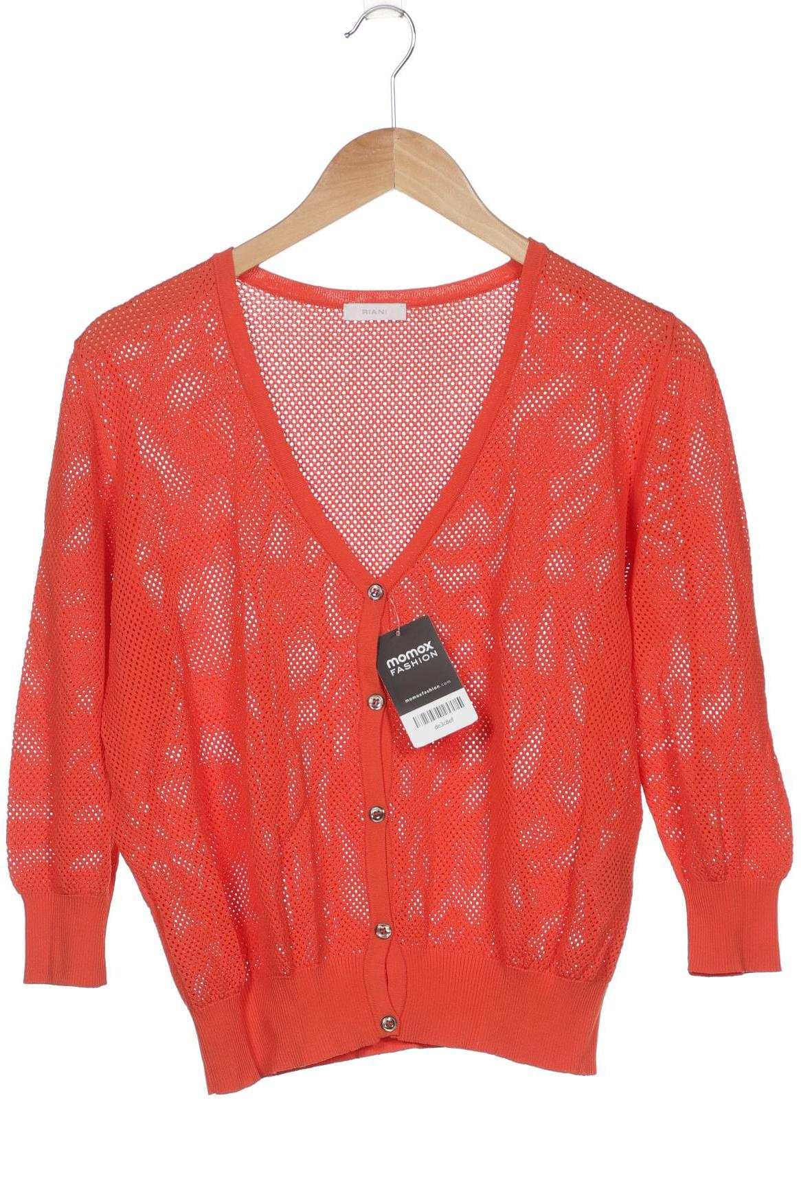 

Riani Damen Strickjacke, orange, Gr. 46