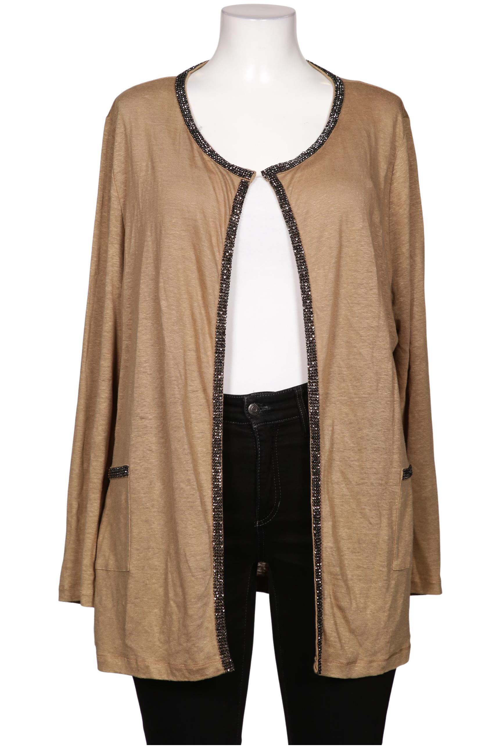 

Riani Damen Strickjacke, beige, Gr. 48