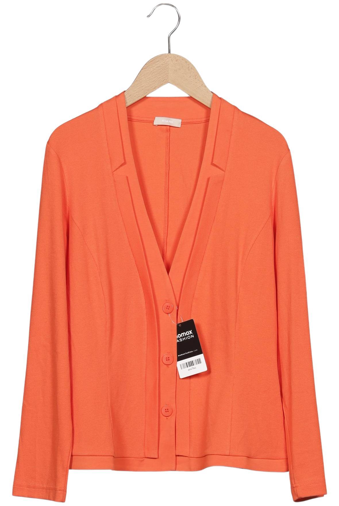 

Riani Damen Strickjacke, orange, Gr. 40