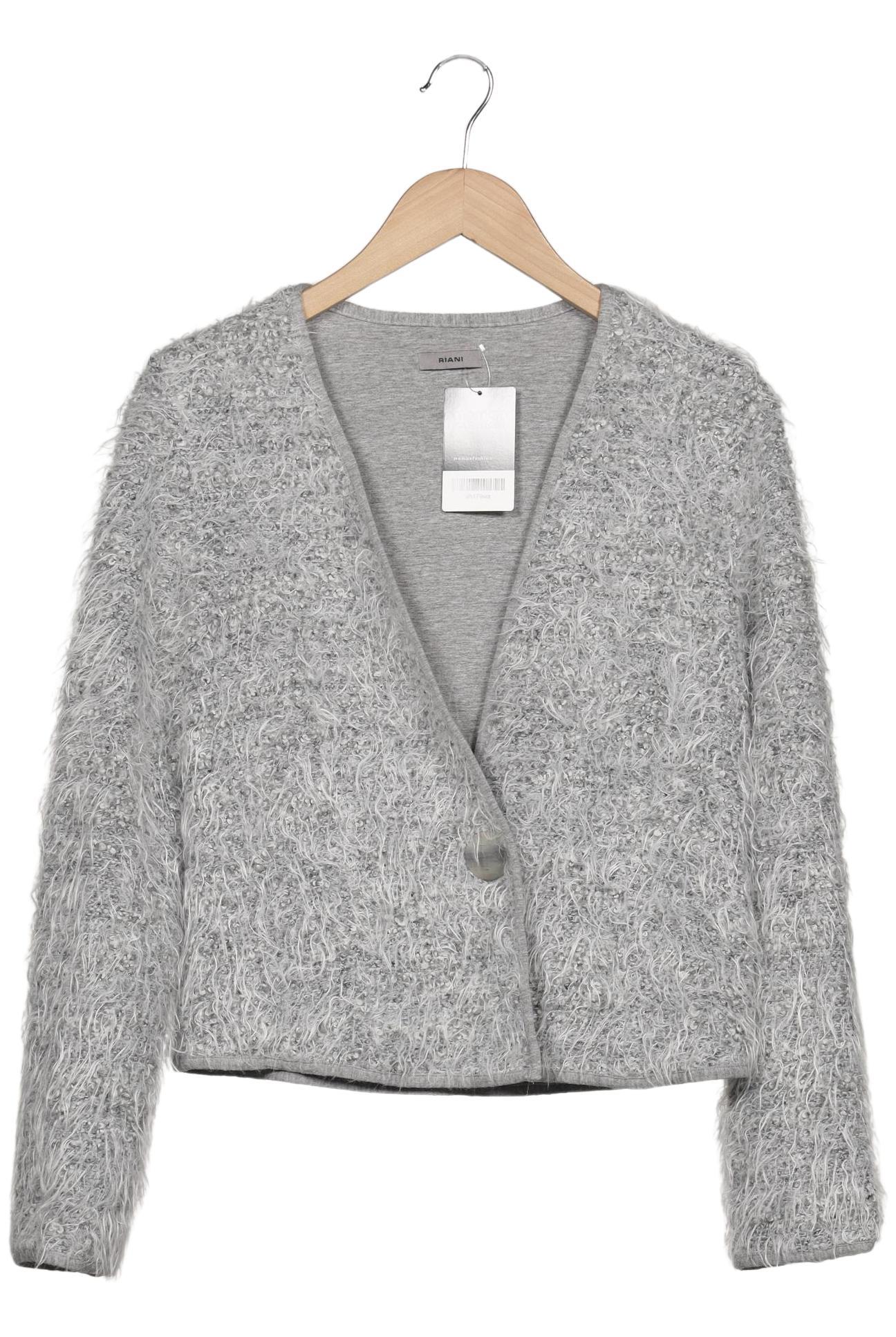 

Riani Damen Strickjacke, grau, Gr. 36