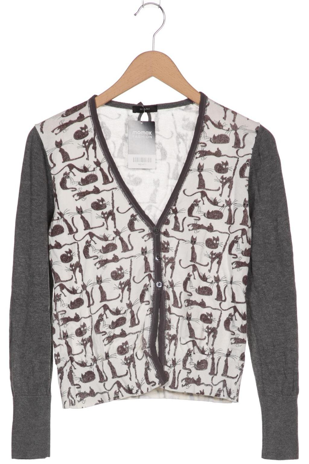 

Riani Damen Strickjacke, grau, Gr. 38