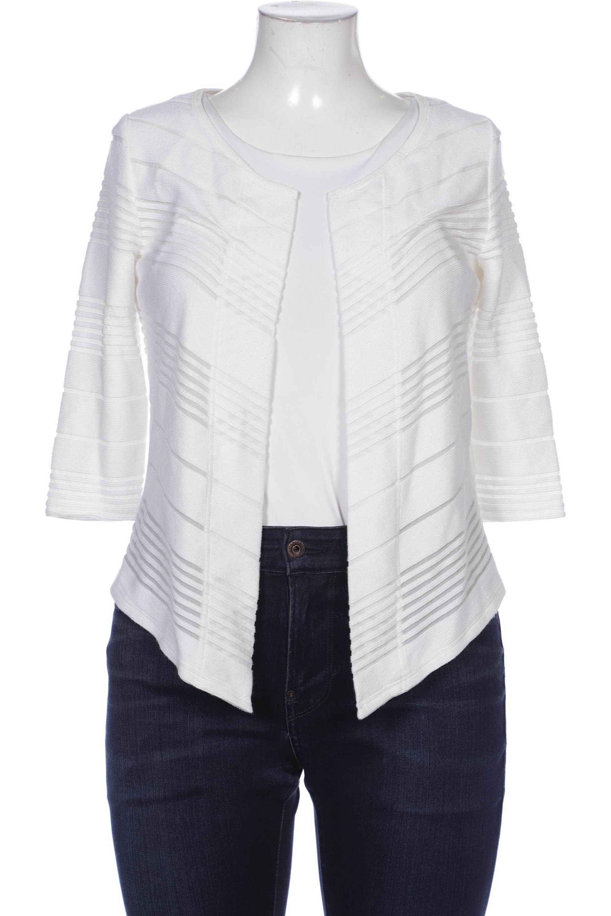 

Riani Damen Strickjacke, weiß, Gr. 42