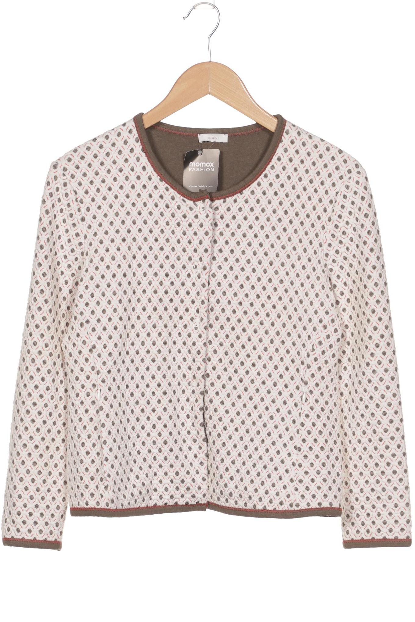 

Riani Damen Strickjacke, weiß, Gr. 36