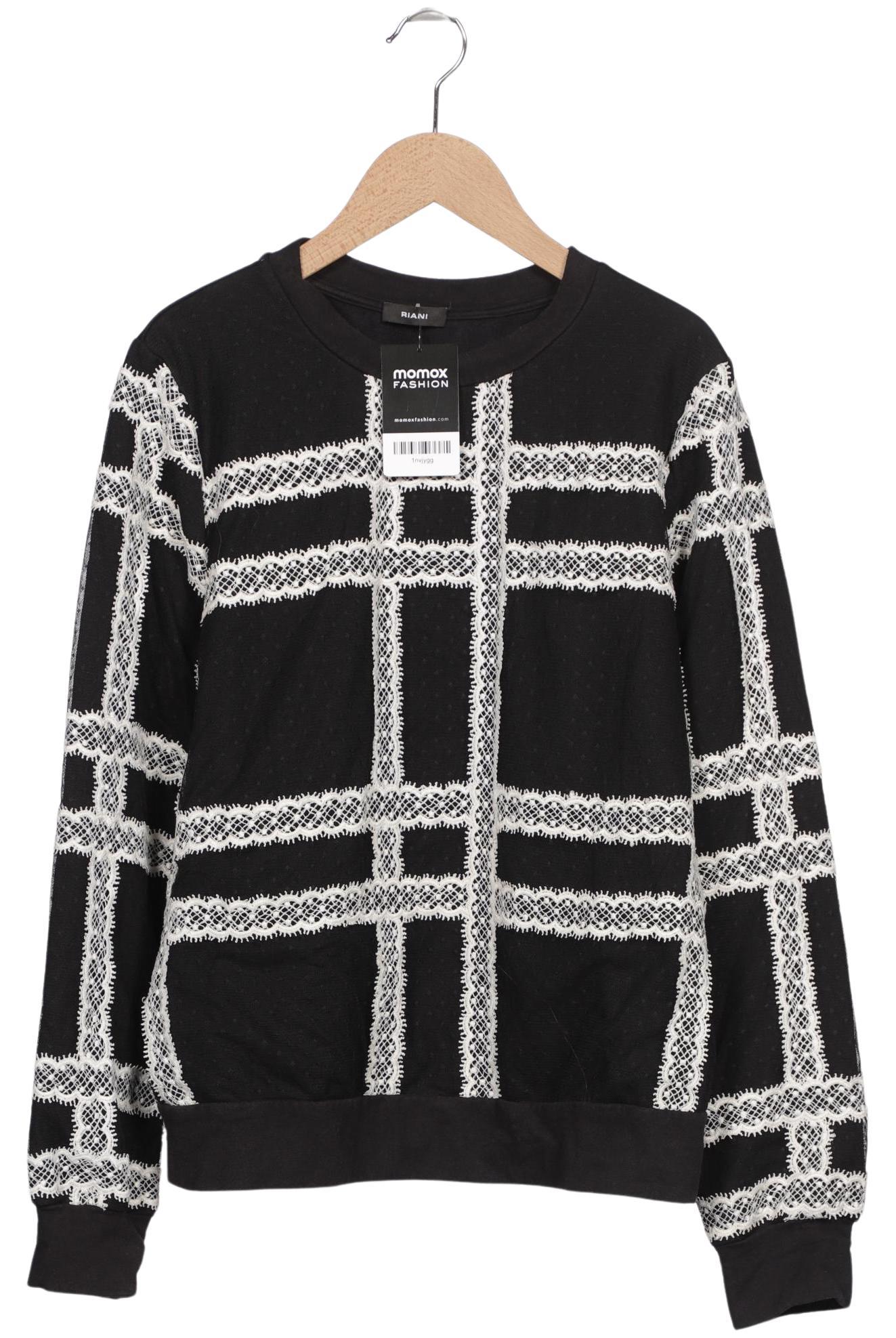 

Riani Damen Sweatshirt, schwarz, Gr. 40