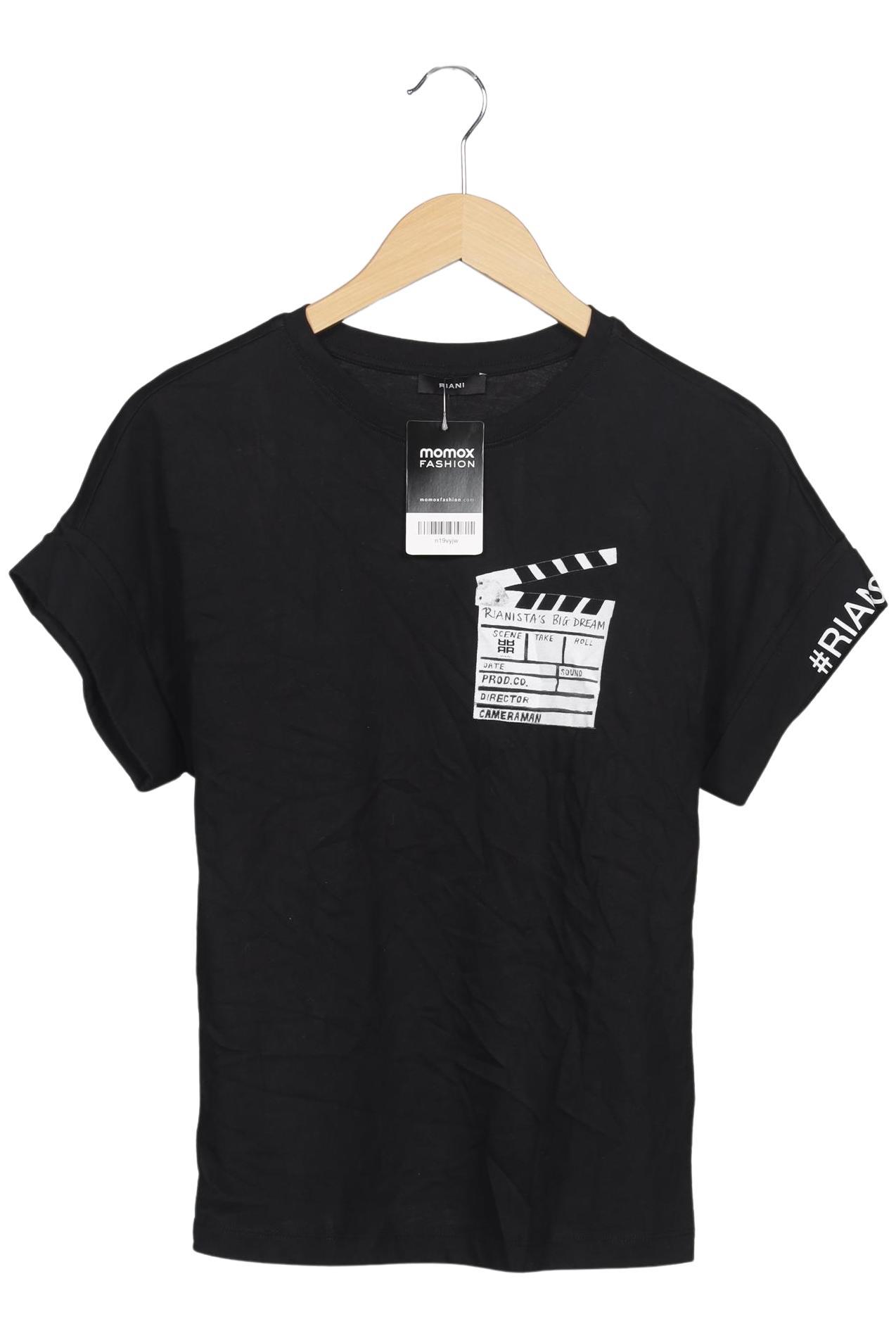 

Riani Damen T-Shirt, schwarz, Gr. 36