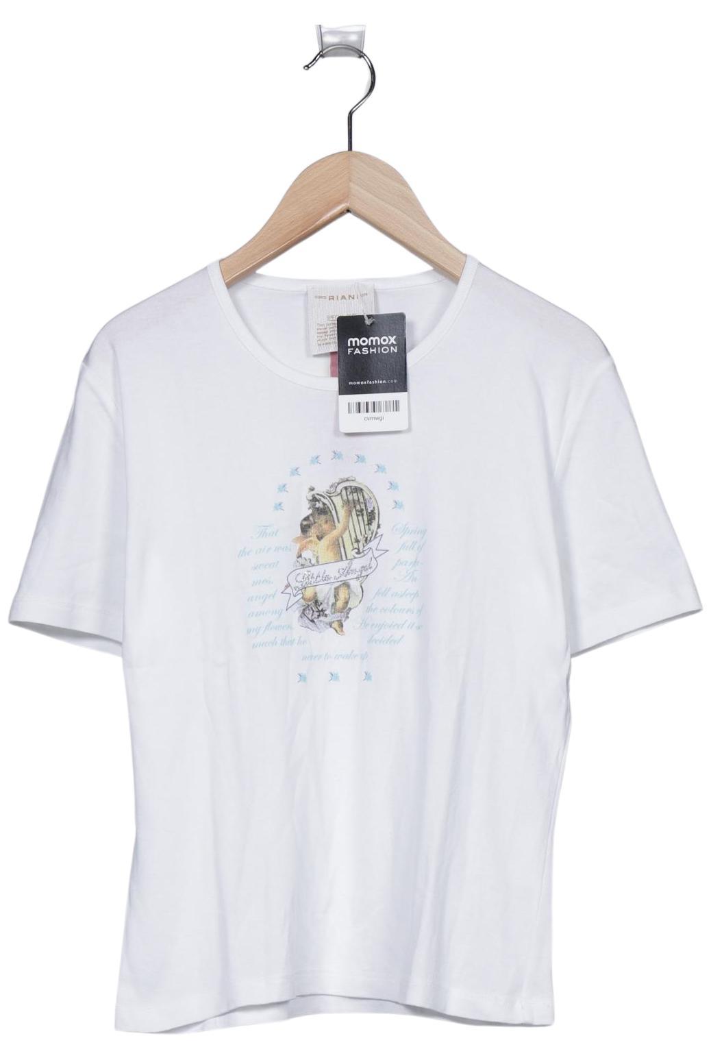 

Riani Damen T-Shirt, weiß, Gr. 38