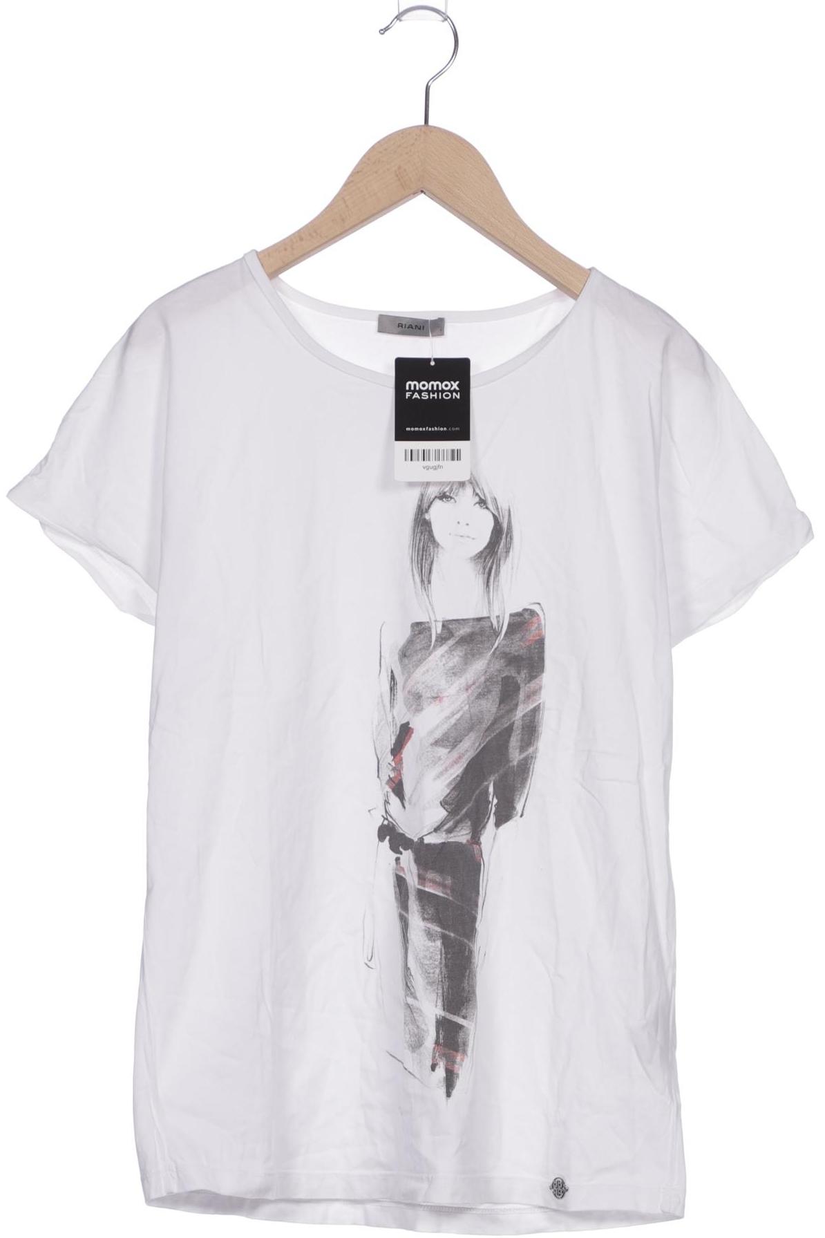 

Riani Damen T-Shirt, weiß, Gr. 34