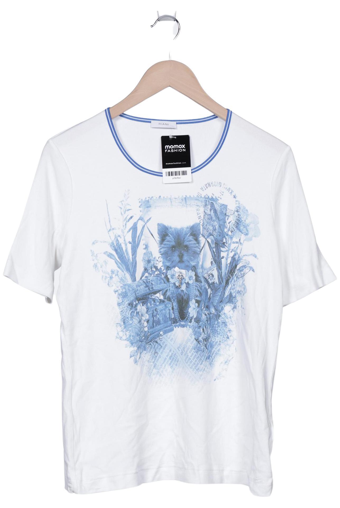 

Riani Damen T-Shirt, weiß, Gr. 44