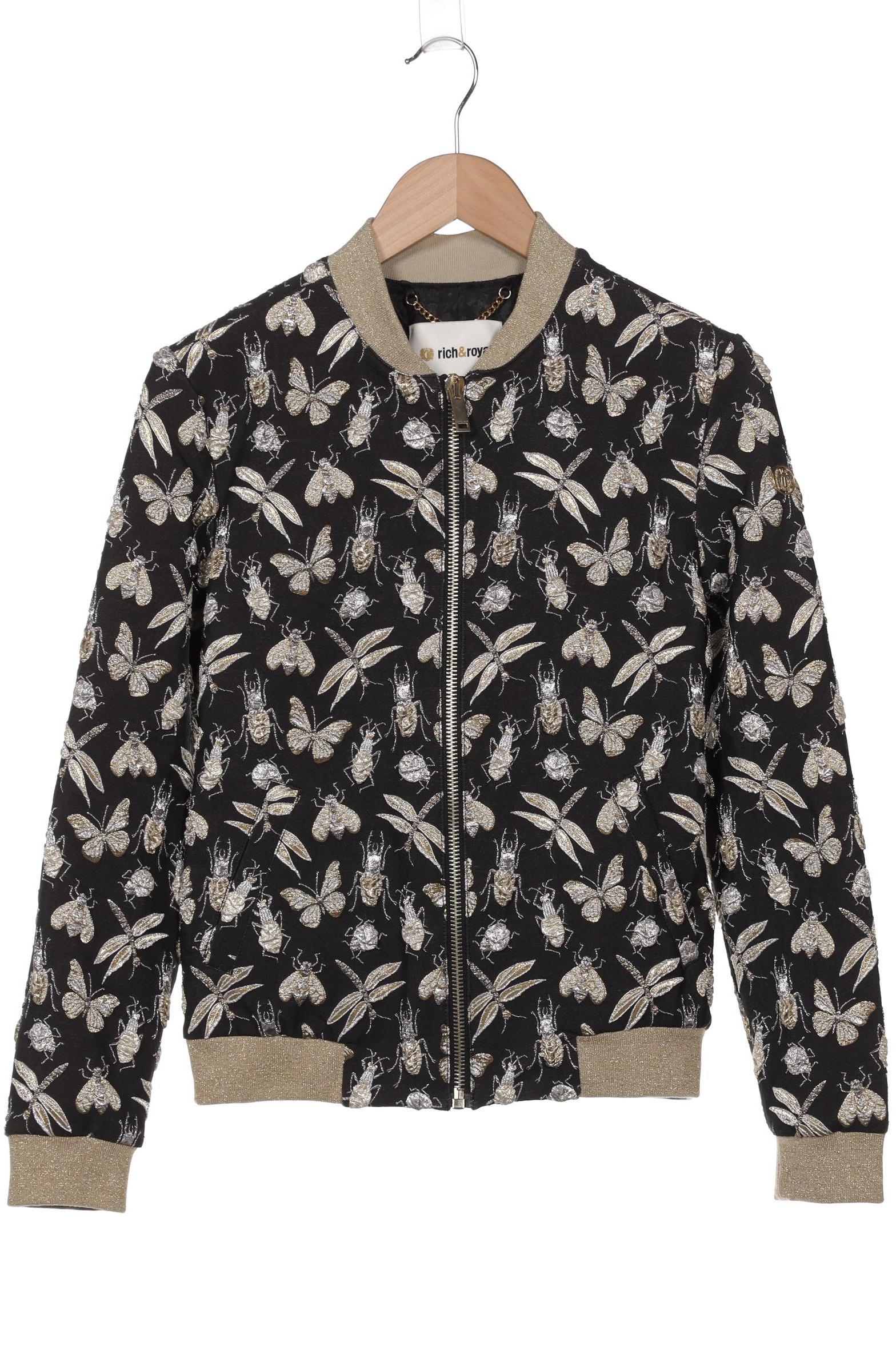

Rich & Royal Damen Jacke, schwarz, Gr. 36