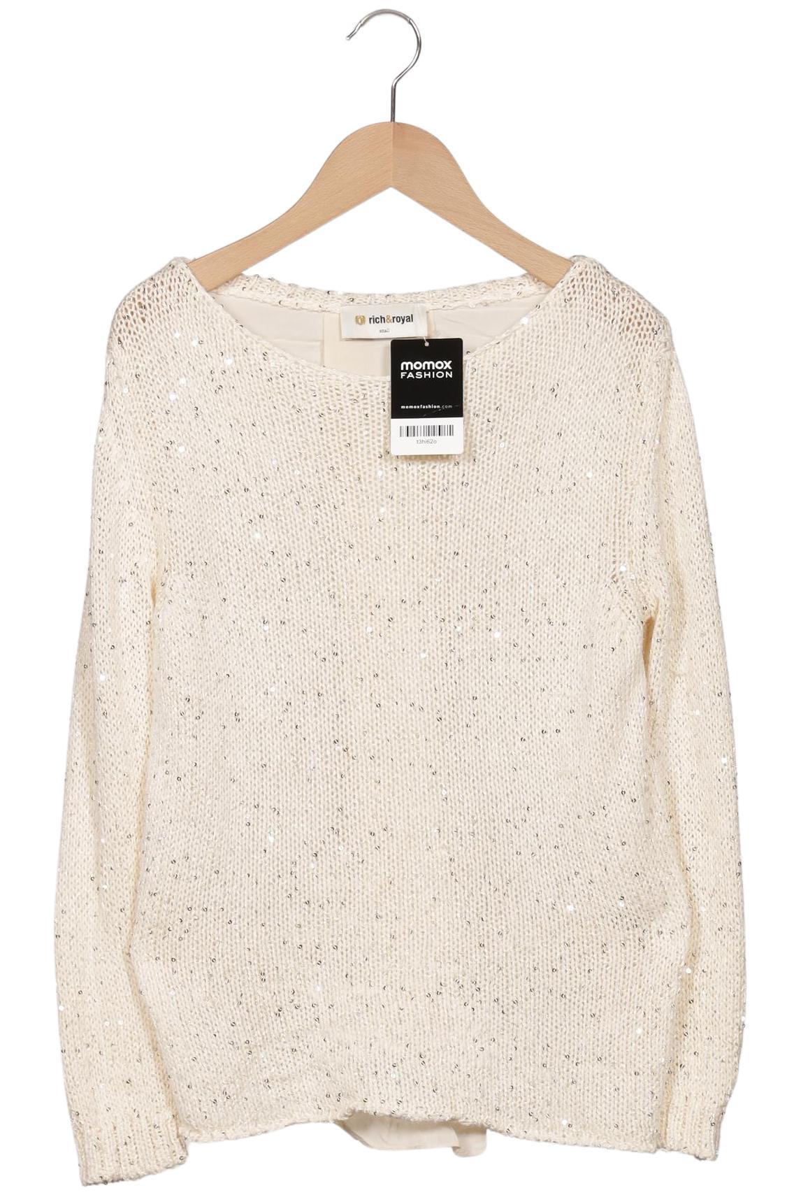 

Rich & Royal Damen Pullover, cremeweiß, Gr. 36