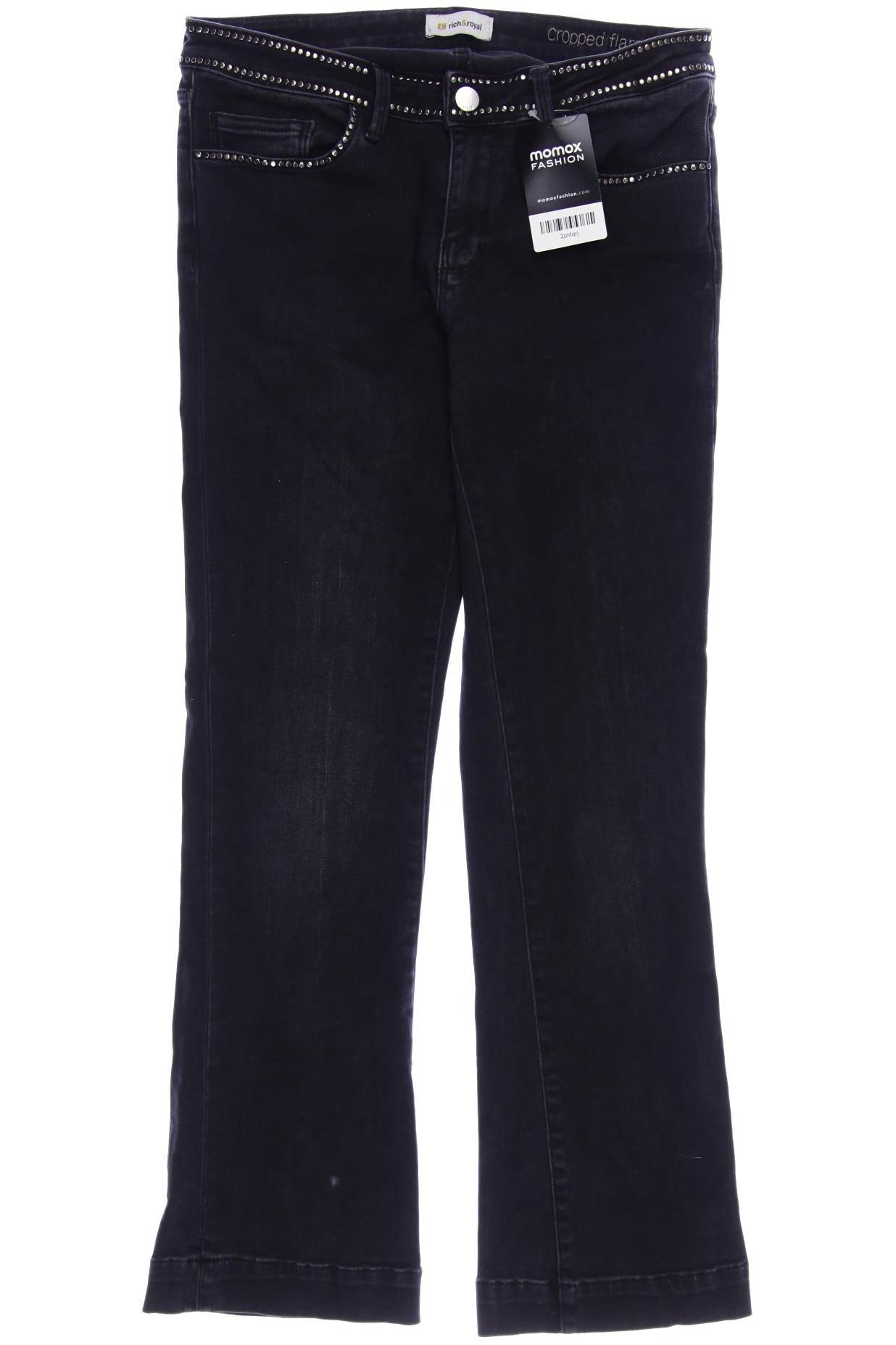 

Rich & Royal Damen Jeans, schwarz, Gr. 27