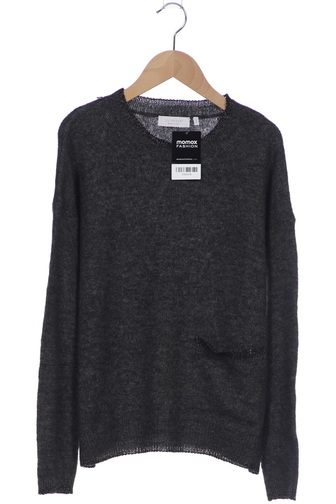 

Rich & Royal Damen Pullover, grau, Gr. 36