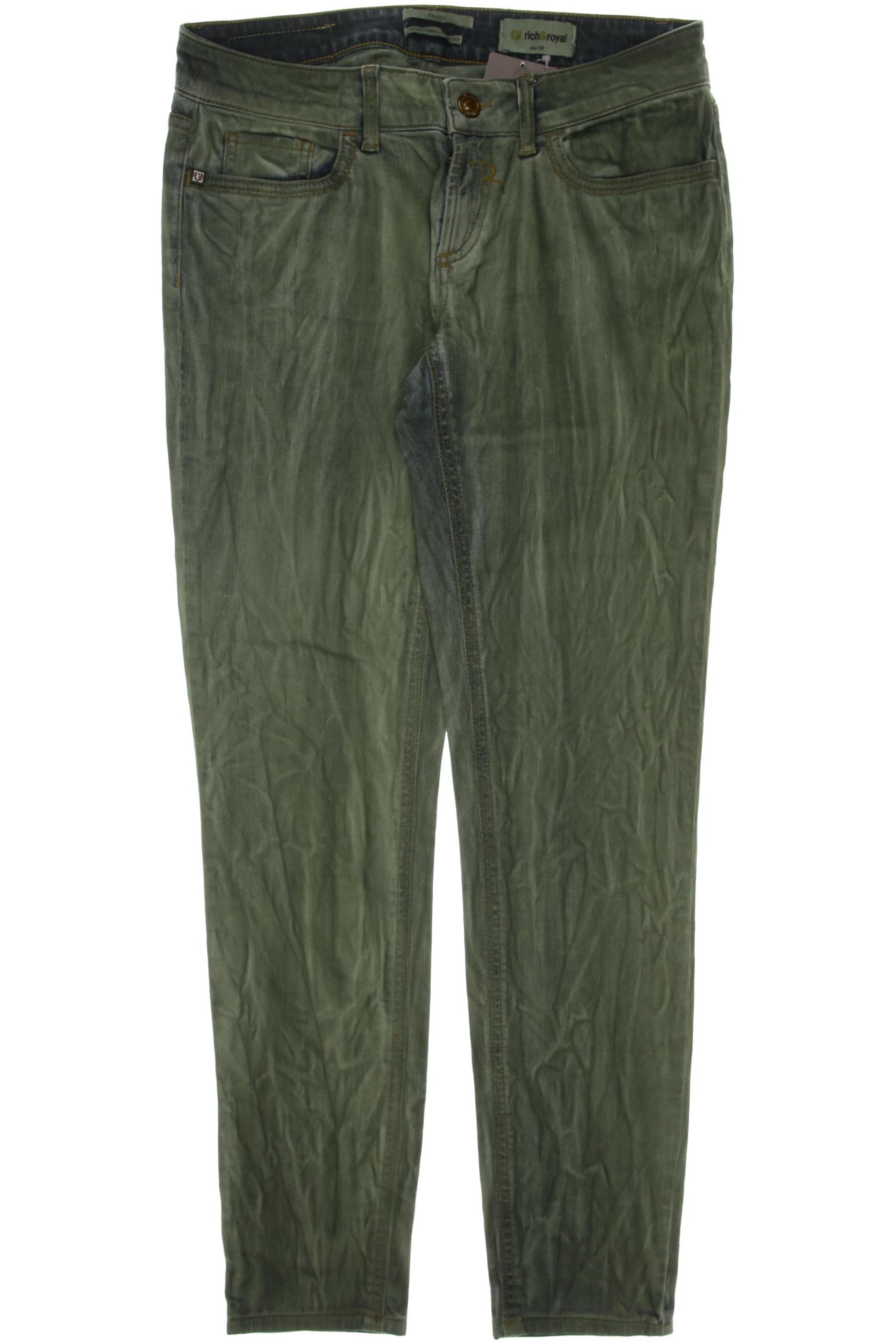 

Rich & Royal Damen Jeans, grün, Gr. 29