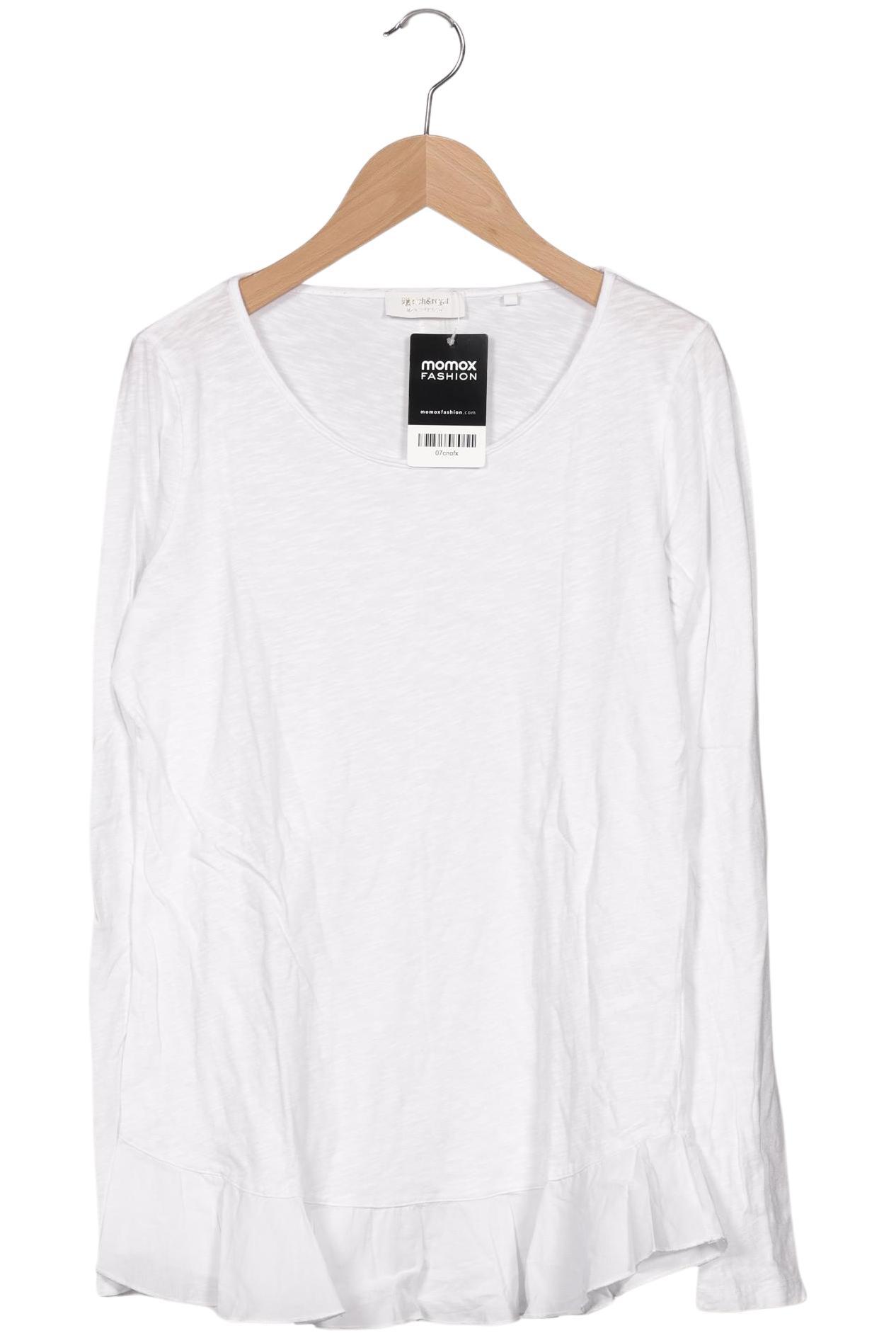 

Rich & Royal Damen Langarmshirt, weiß, Gr. 34