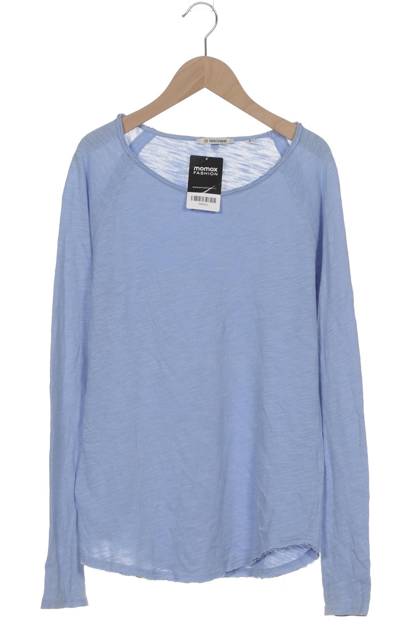 

Rich & Royal Damen Langarmshirt, hellblau, Gr. 36