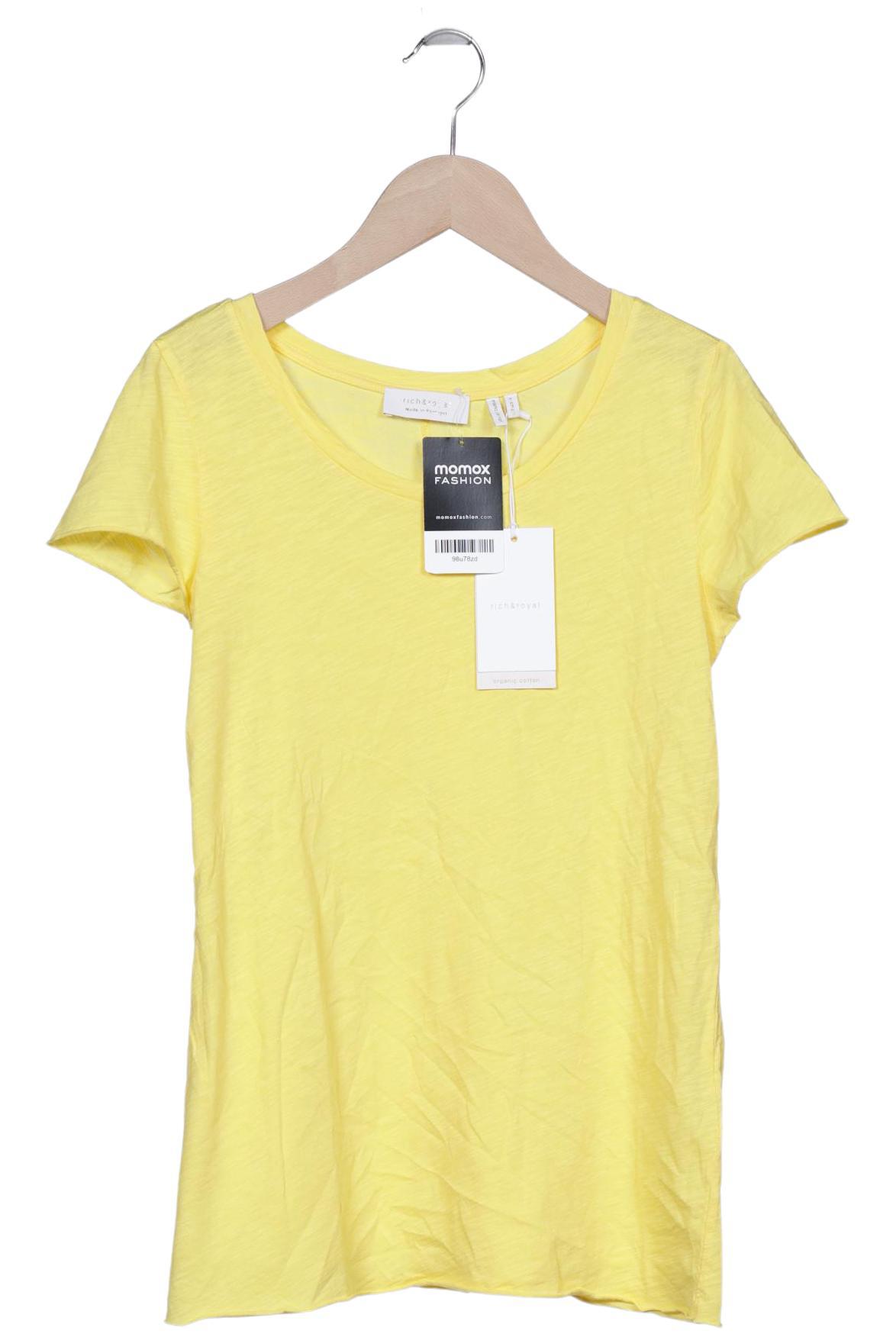 

Rich & Royal Damen T-Shirt, gelb, Gr. 34