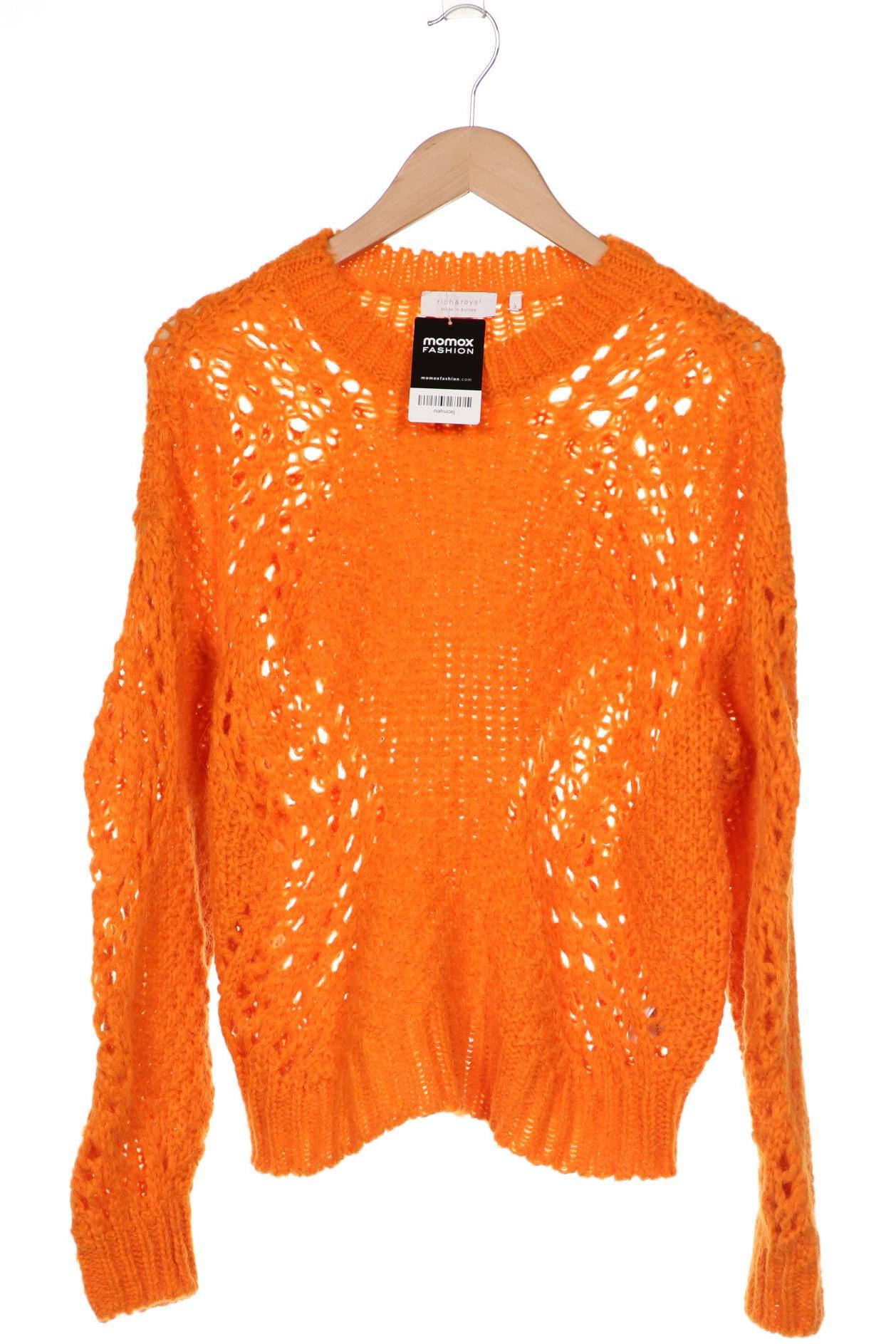 

Rich & Royal Damen Pullover, orange, Gr. 36