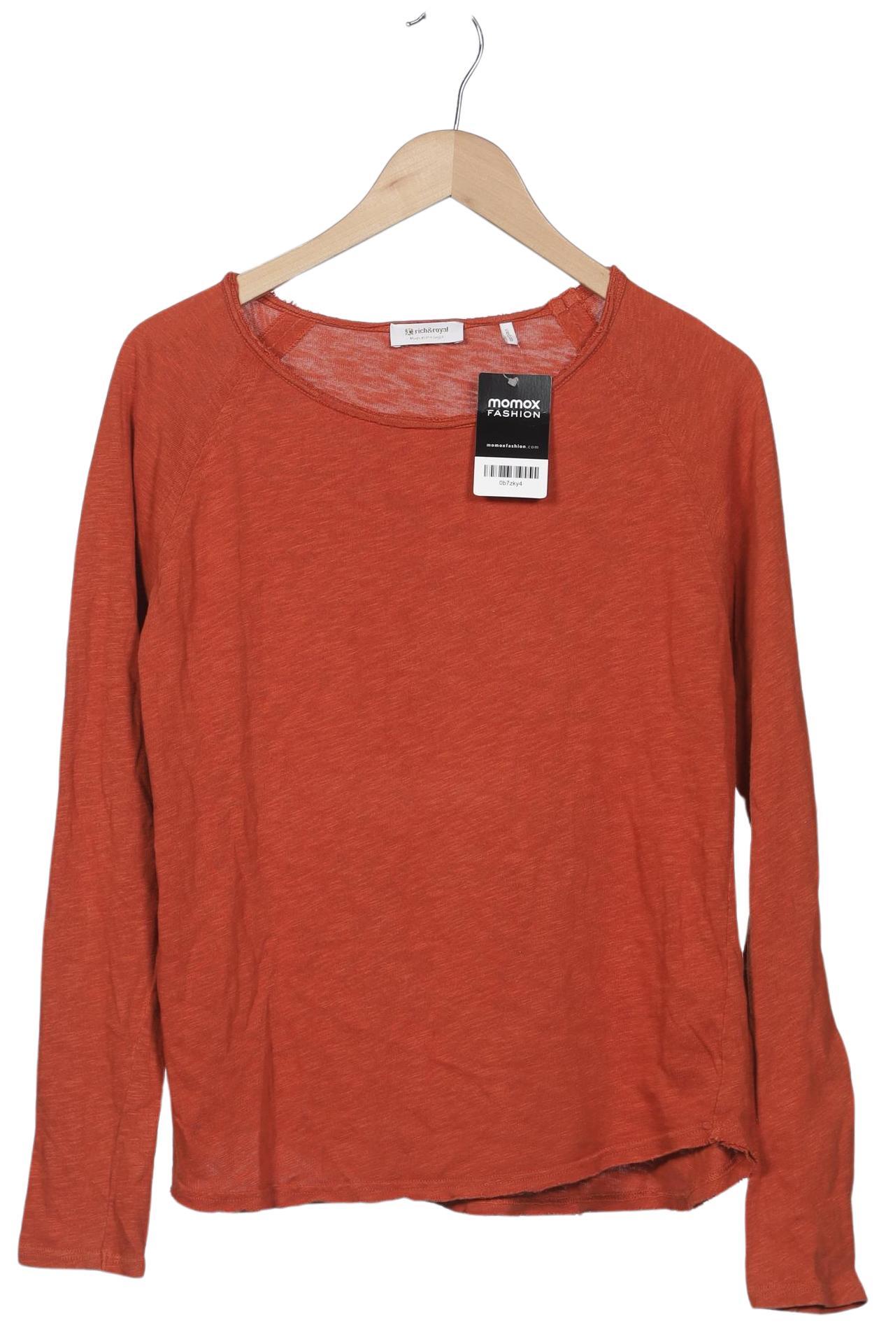 

Rich & Royal Damen Langarmshirt, orange, Gr. 38