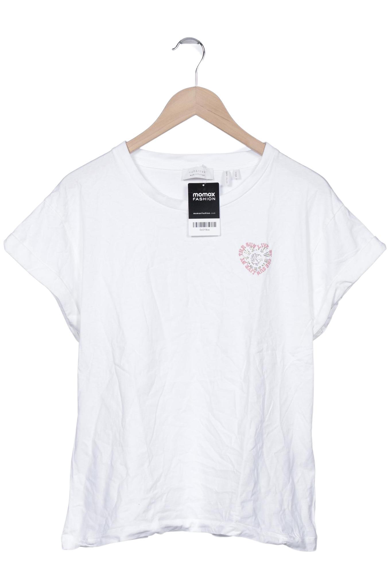 

Rich & Royal Damen T-Shirt, weiß, Gr. 42