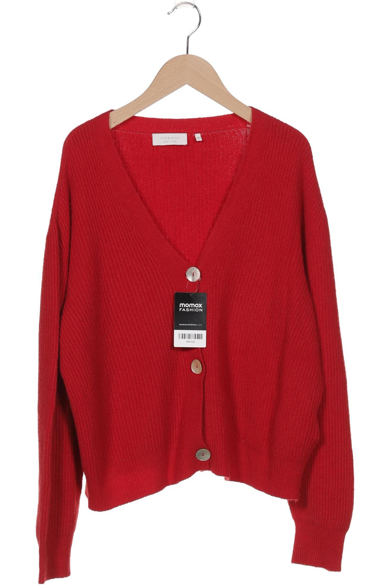 

Rich & Royal Damen Strickjacke, rot, Gr. 36