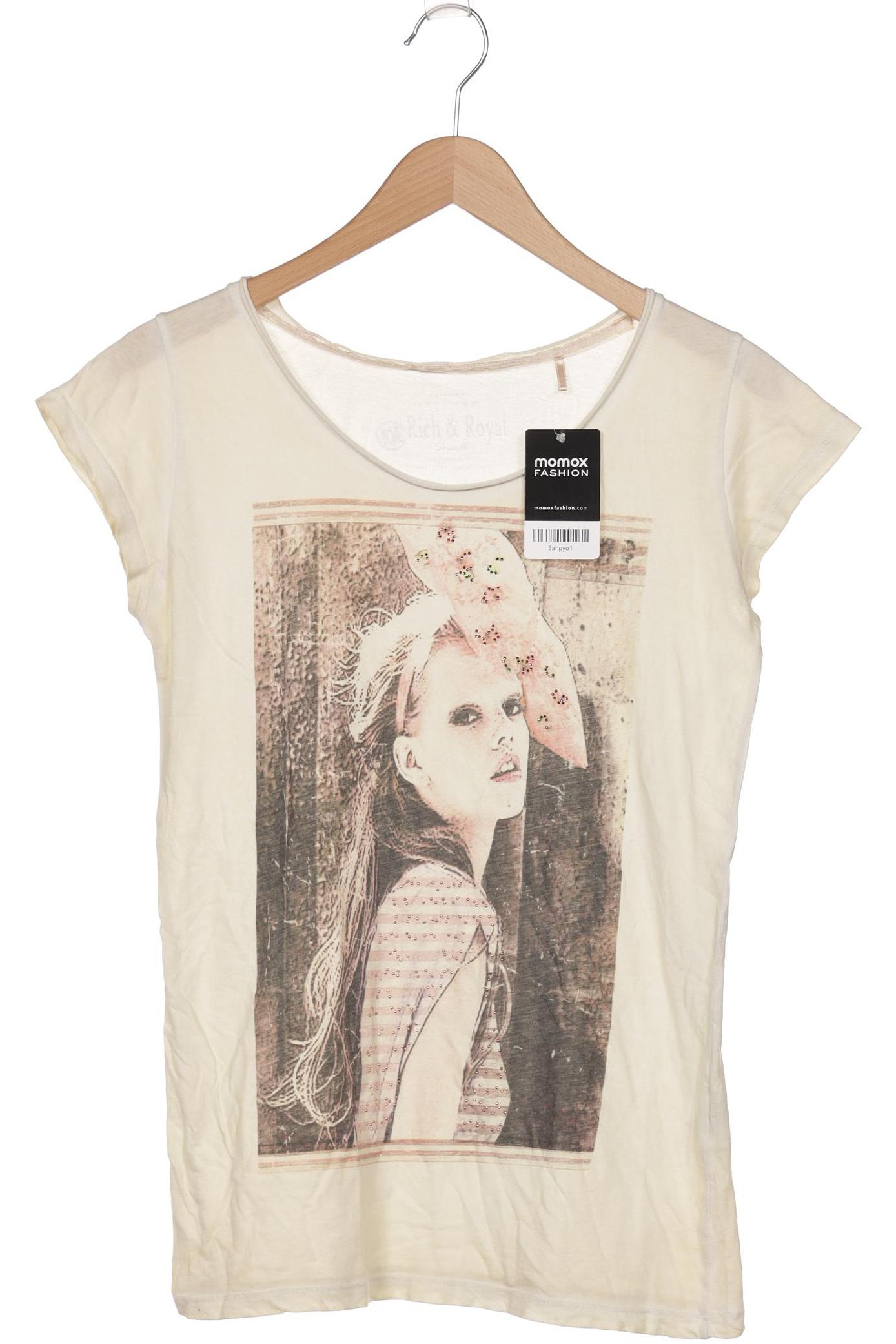 

Rich & Royal Damen T-Shirt, beige, Gr. 36