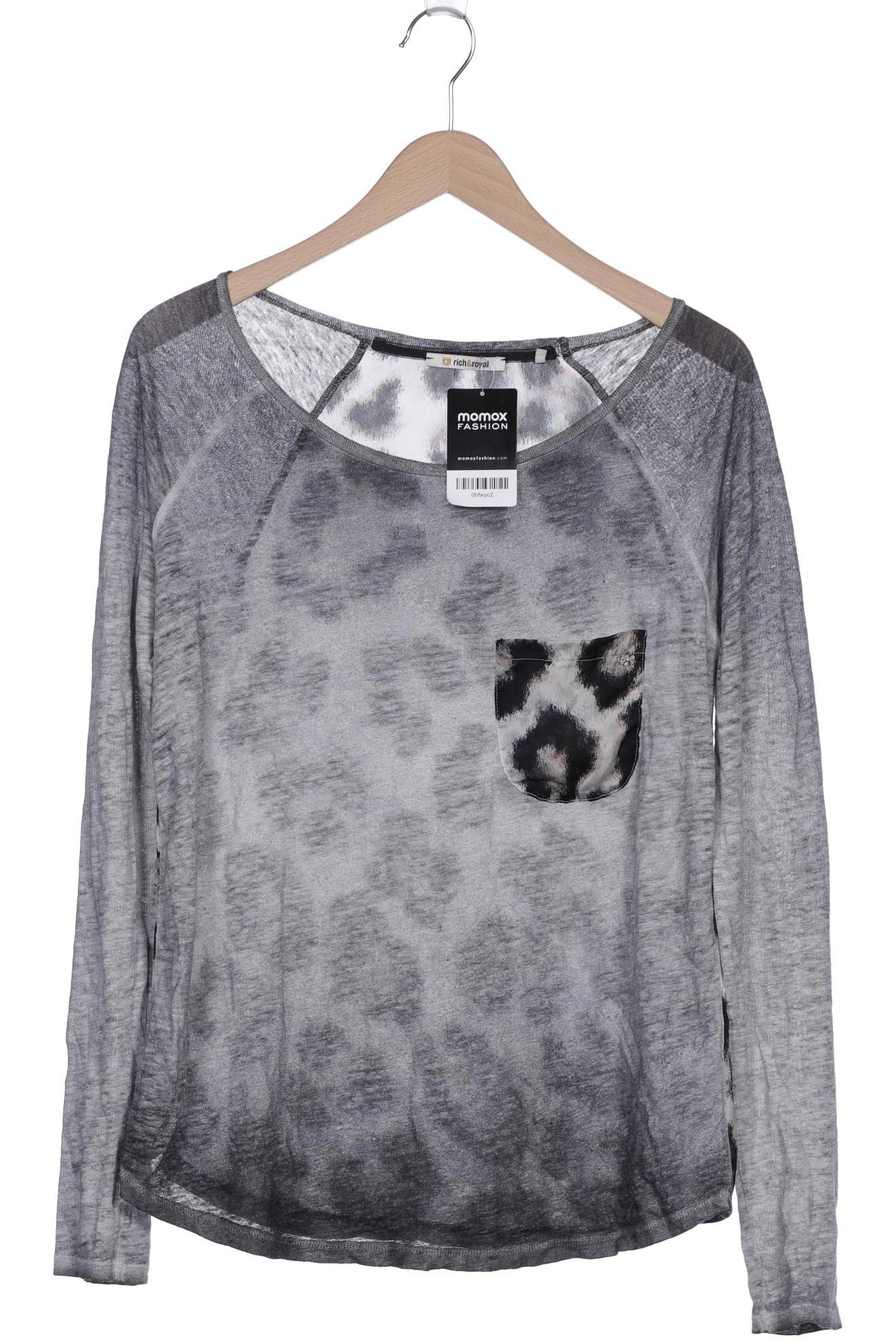 

Rich & Royal Damen Langarmshirt, grau