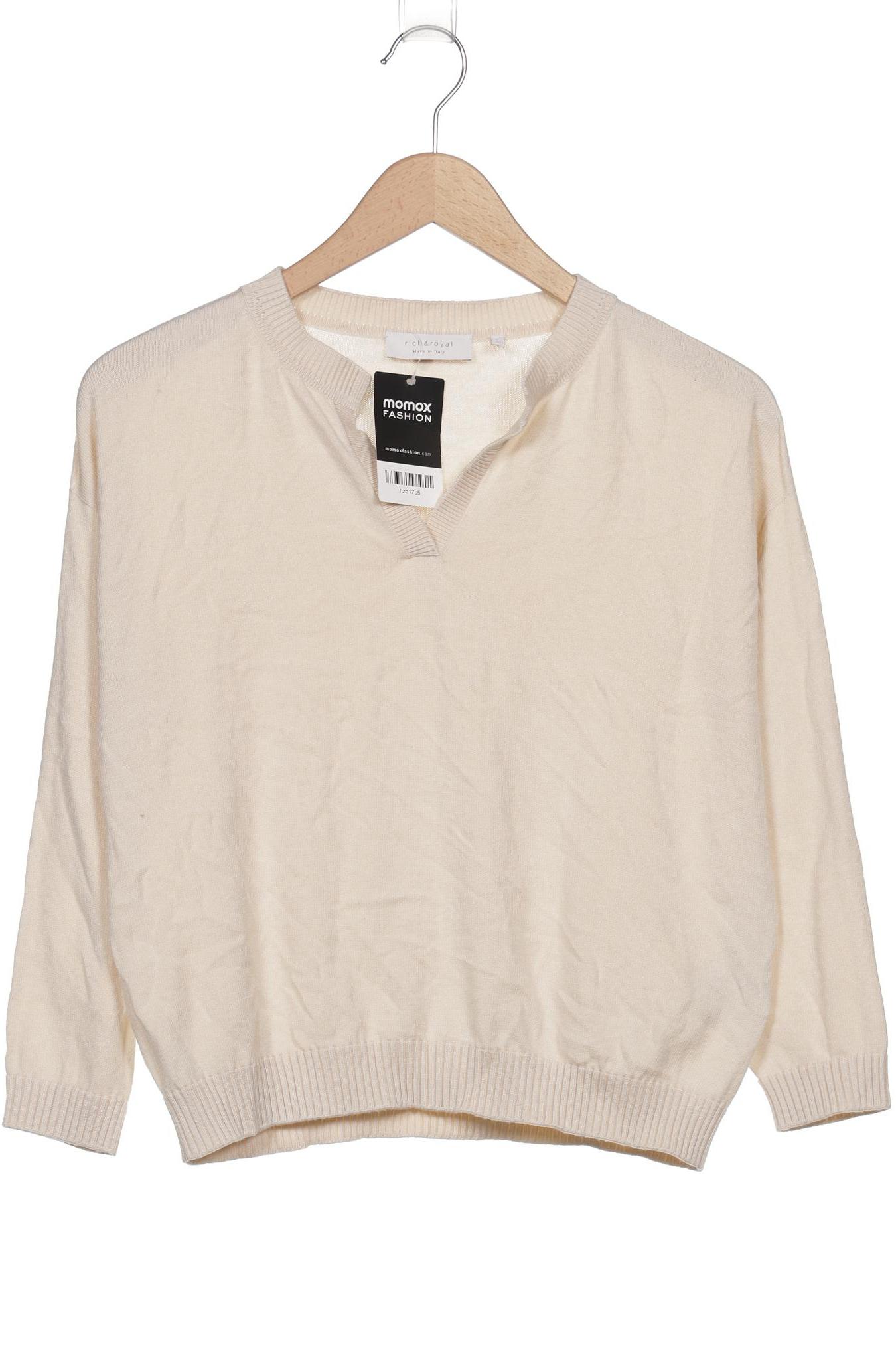 

Rich & Royal Damen Pullover, beige, Gr. 34
