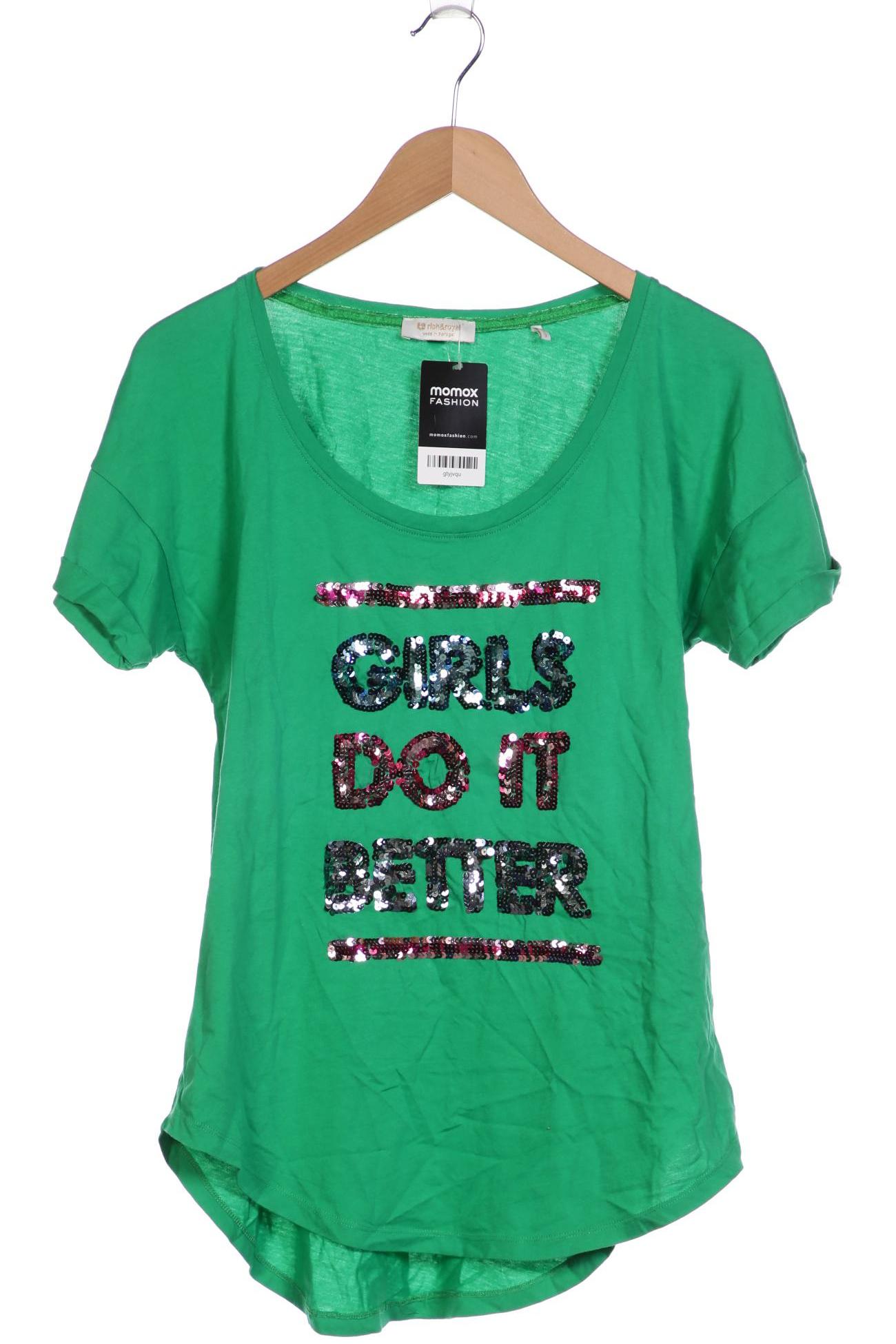 

Rich & Royal Damen T-Shirt, grün, Gr. 38