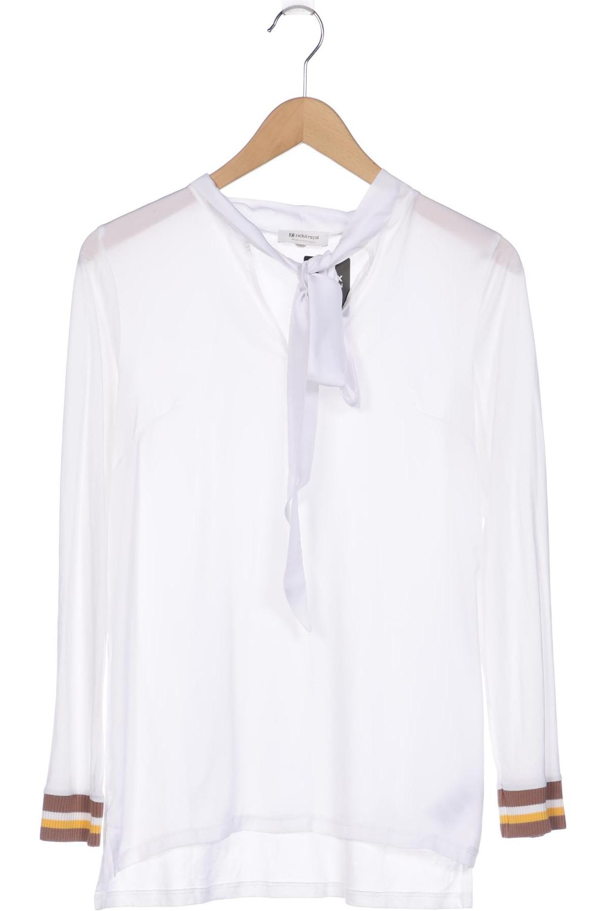 

Rich&Royal Damen Langarmshirt, weiß