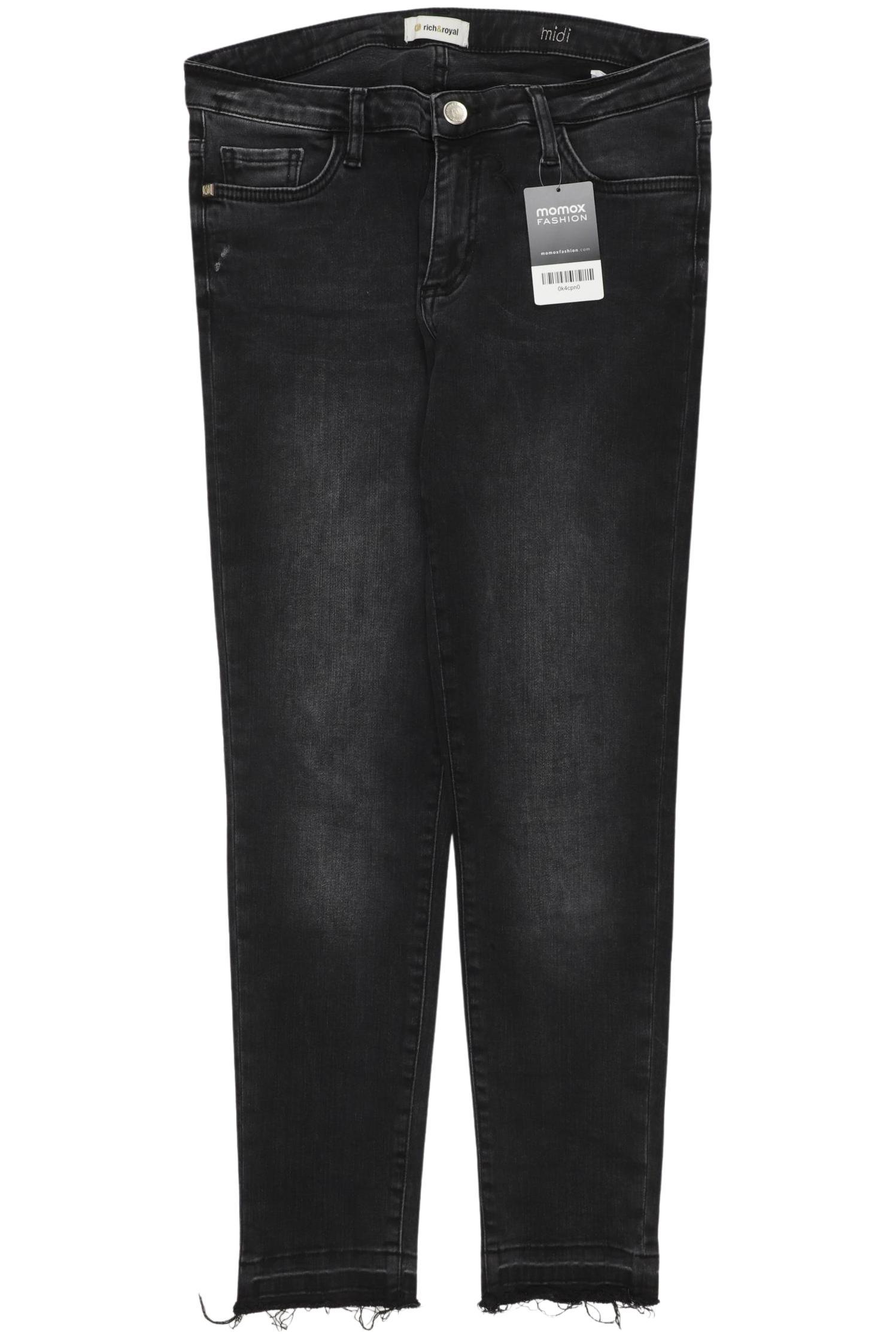 

Rich & Royal Damen Jeans, schwarz, Gr. 29