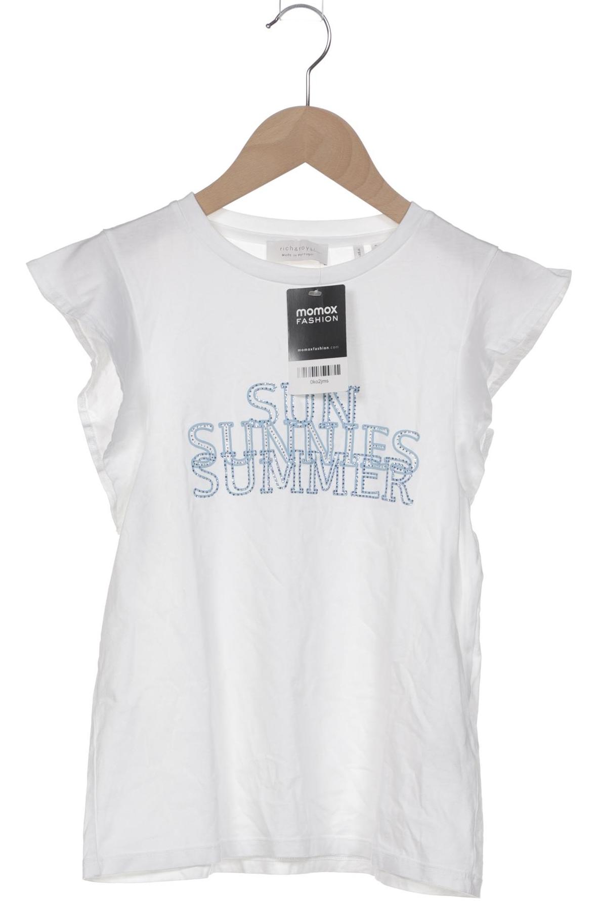 

Rich & Royal Damen T-Shirt, weiß, Gr. 34