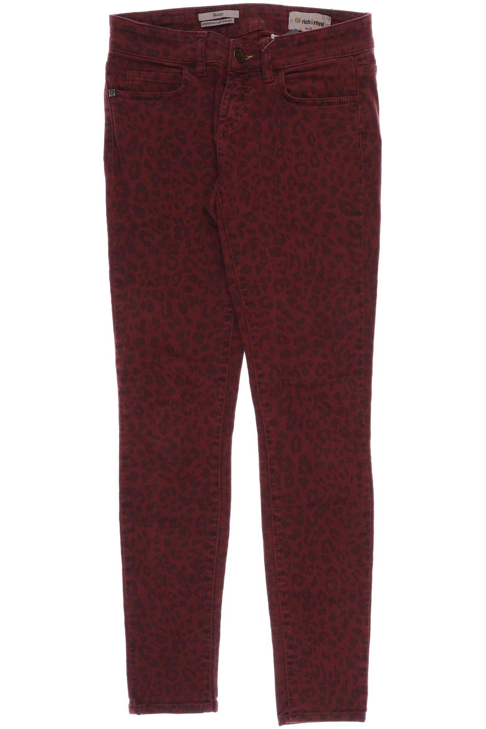 

Rich & Royal Damen Jeans, rot, Gr. 25