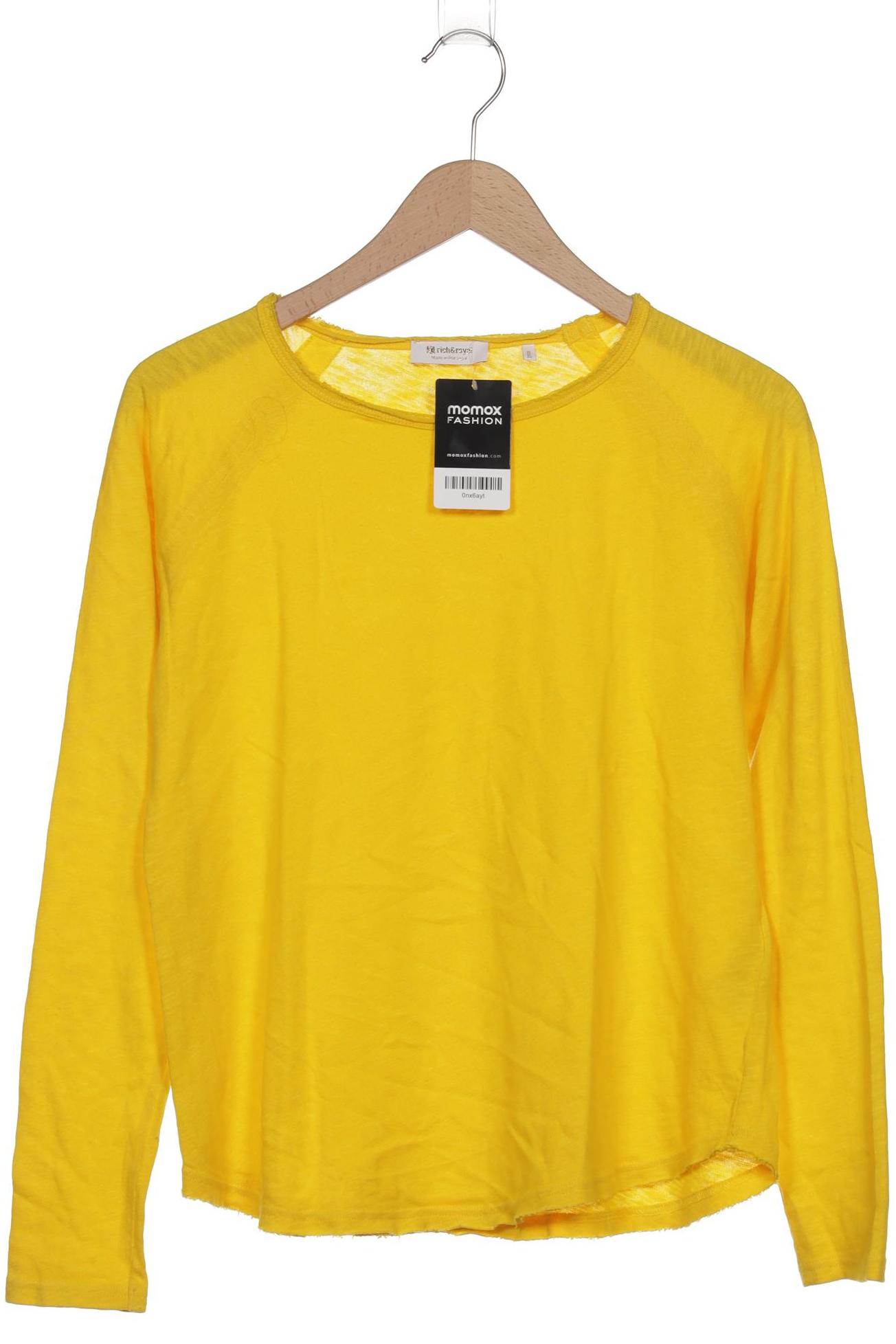

Rich & Royal Damen Langarmshirt, gelb, Gr. 36