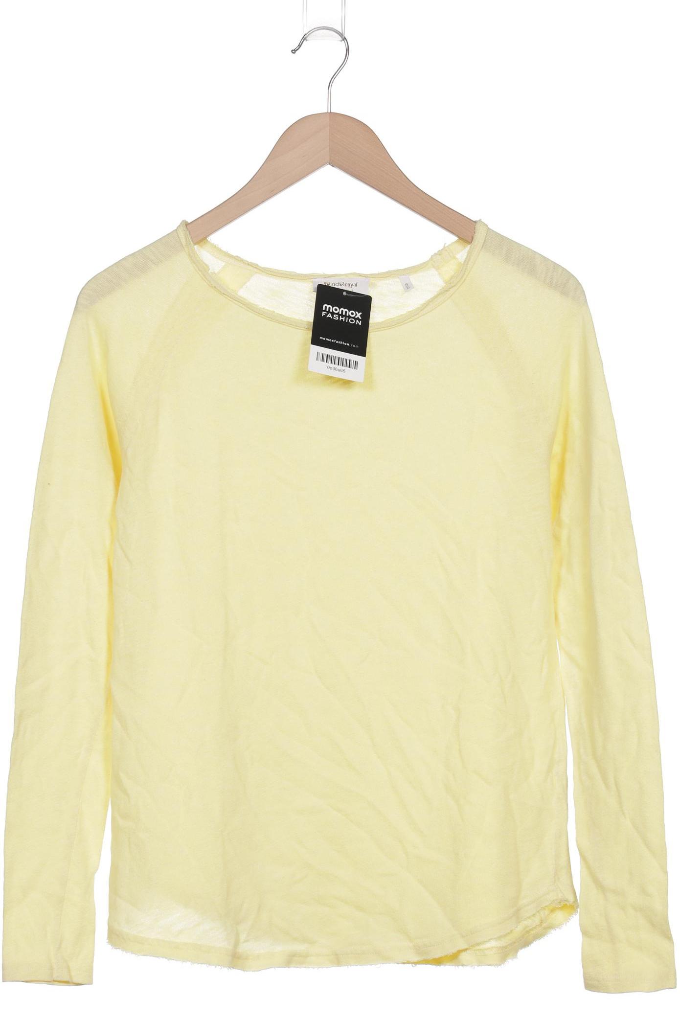 

Rich & Royal Damen Pullover, gelb, Gr. 36