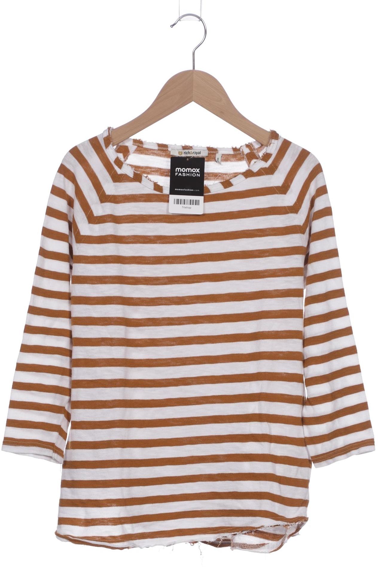 

Rich & Royal Damen Langarmshirt, weiß, Gr. 36