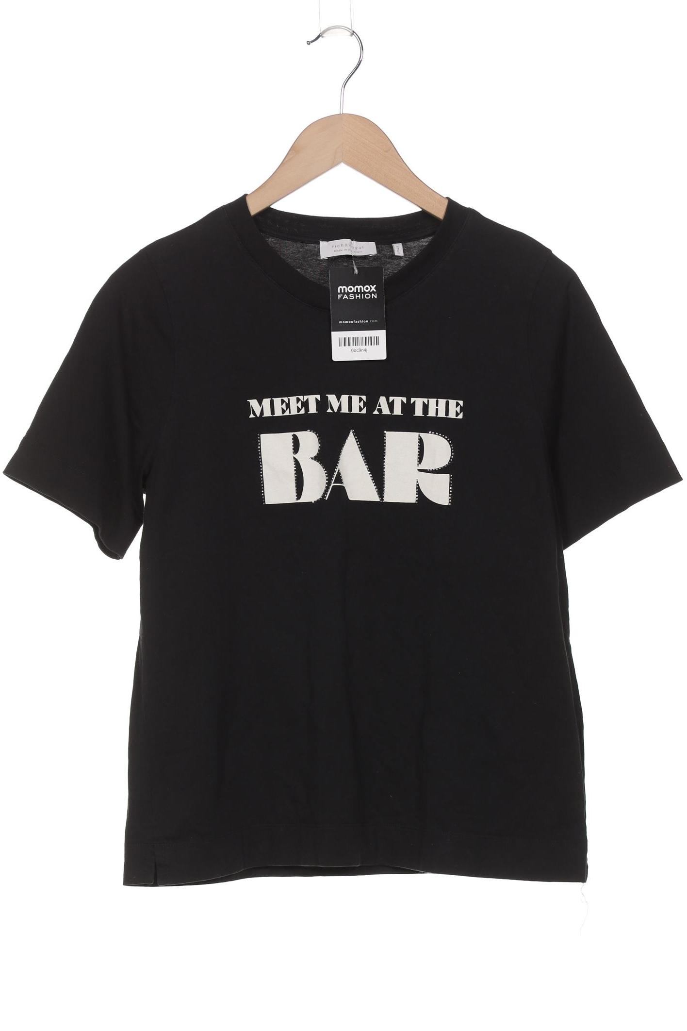 

Rich & Royal Damen T-Shirt, schwarz, Gr. 36