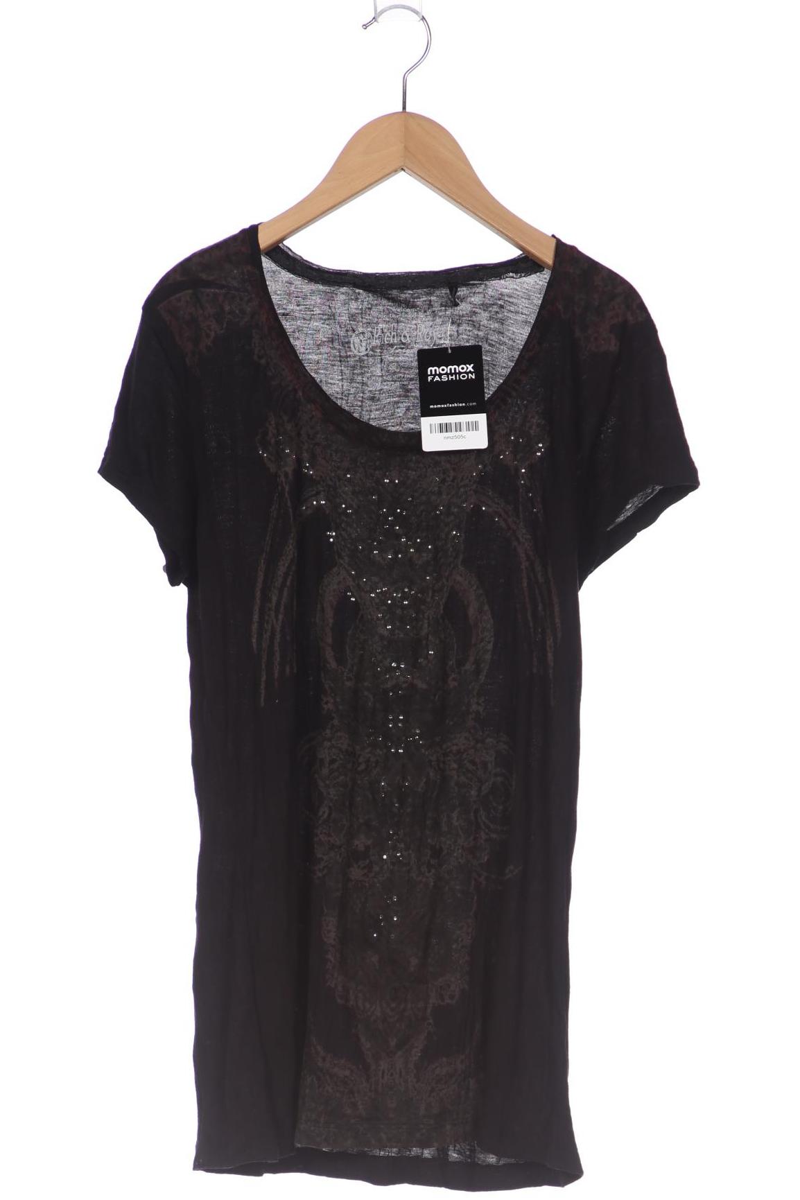 

Rich & Royal Damen T-Shirt, schwarz, Gr. 42
