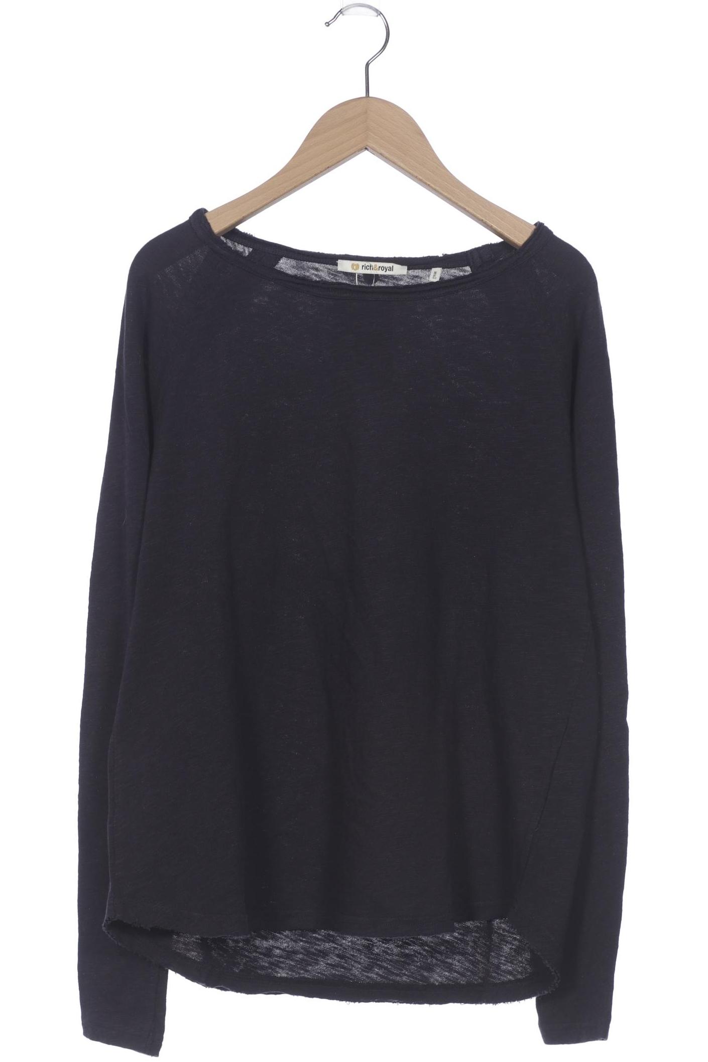 

Rich & Royal Damen Langarmshirt, marineblau, Gr. 36